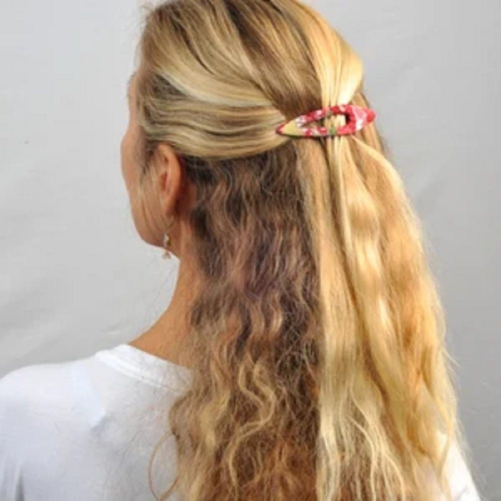 LK Trend & Style Haarclip aus Rosi Haarspange, York schöne kleiner außergewöhnlich New blau Neu Bogen