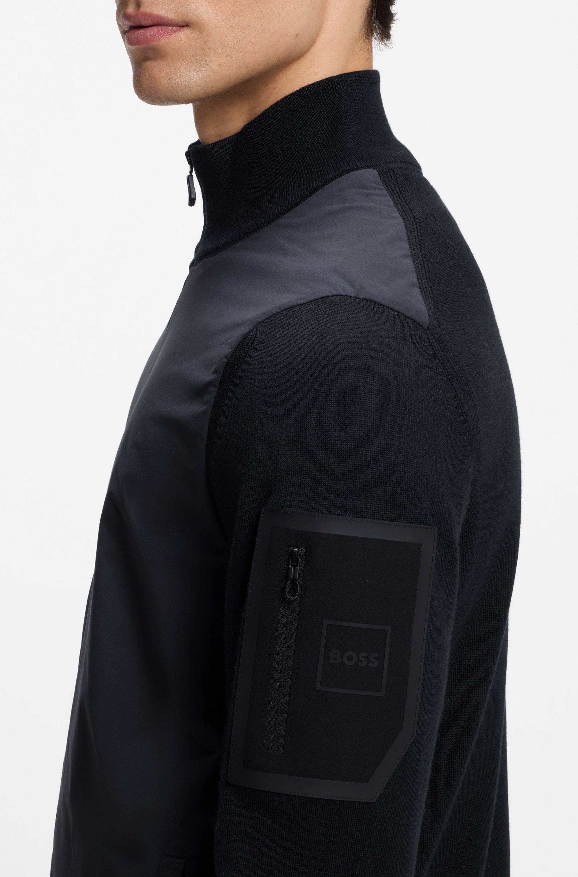 BOSS GREEN Hybridjacke Momentum thermoregulierender Komfort, Regular Fit, m günstig online kaufen