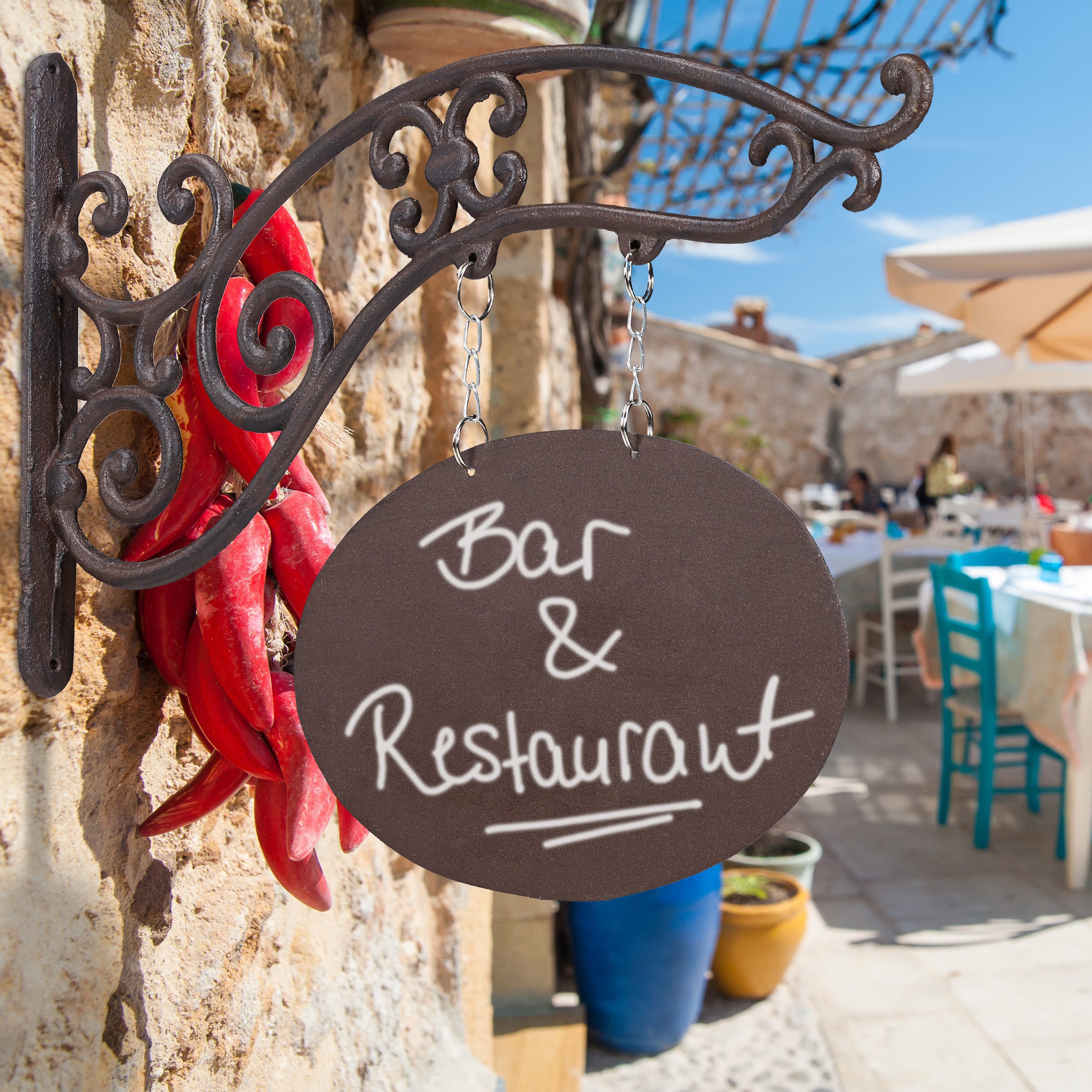 relaxdays Dekoobjekt Ladenschild zum Beschriften günstig online kaufen