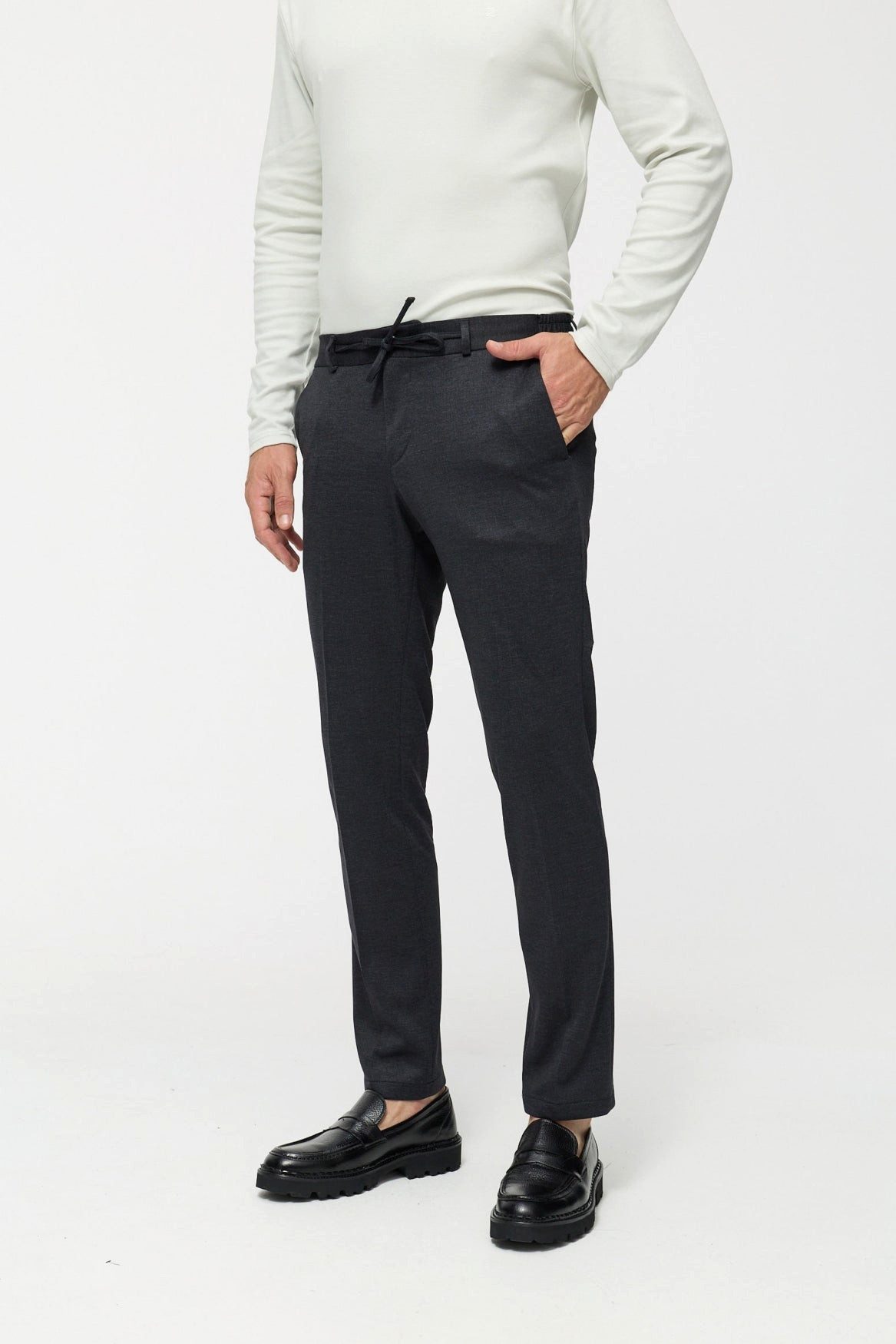 ZUITABLE Anzughose Hose DiSpartaflex SE 251617-900, Black