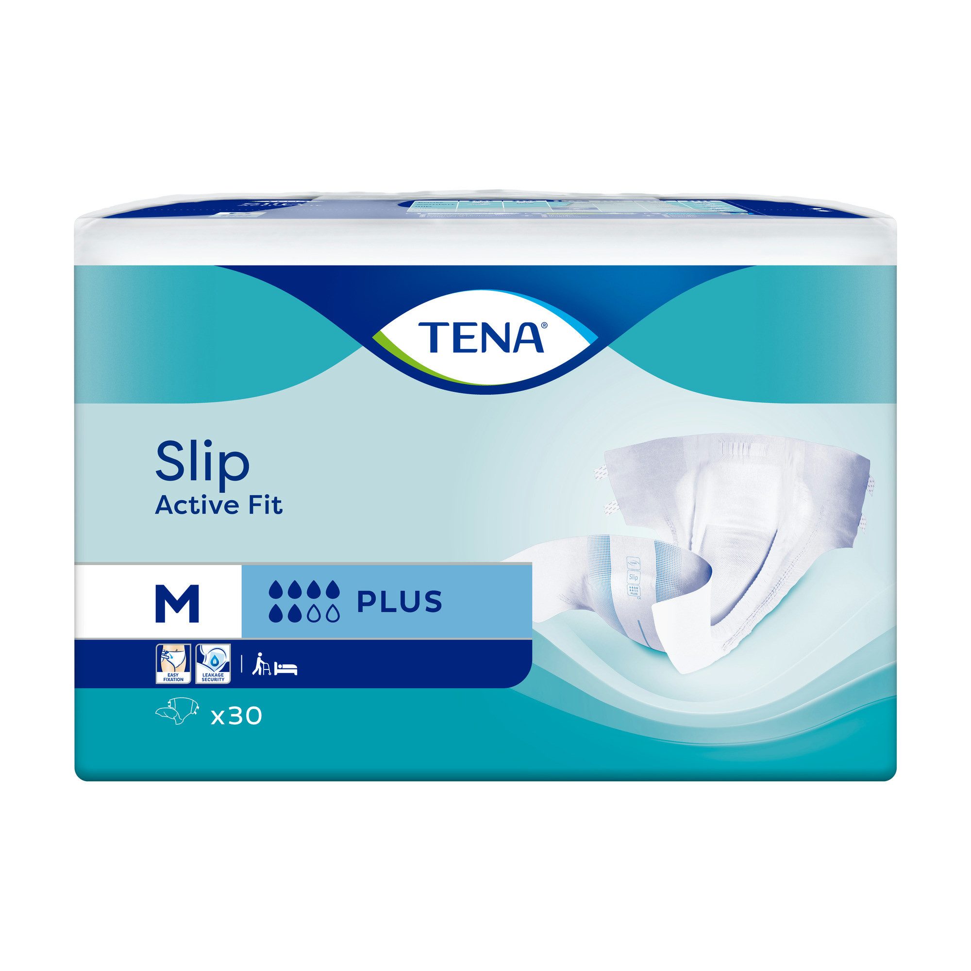 TENA Inkontinenzslip TENA Slip Active Fit Plus - Inkontinenzslip (30-St)