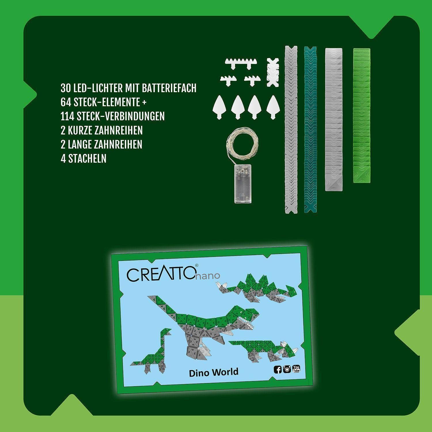 Puzzle Kosmos Dinosaurier Creatto World, Dino / Puzzleteile