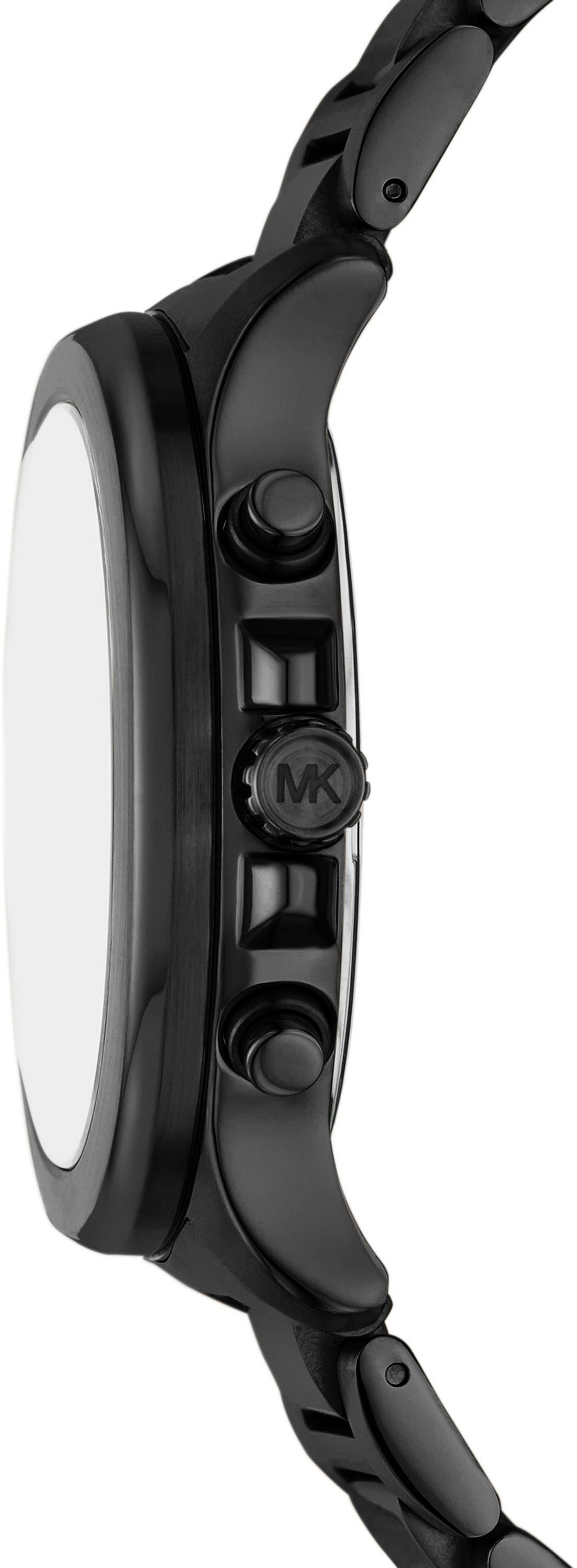 MICHAEL KORS Chronograph SAGE MK9193, Armbanduhr, Herrenuhr, Edelstahlarmband, analog, Tag, Stoppfunktion