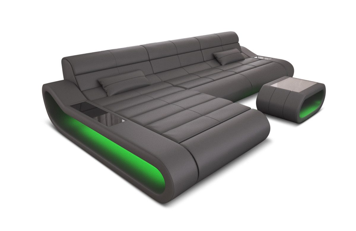 Sofa Dreams Ecksofa Ledercouch Ledersofa Concept günstig online kaufen