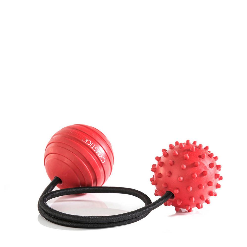 Gymstick Massagegerät Gymstick Myofascia Massage Ball mit Seil, 2-seitig, Ø 6,5 cm