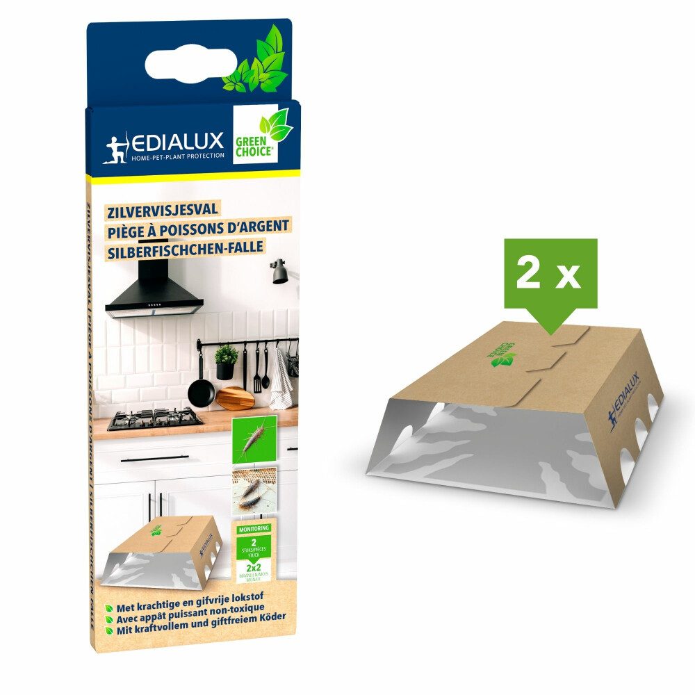 Generic Gartensack Green Choice - Silberfischfalle, 2 Stück, (1-tlg)