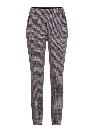 Stehmann Culotte Stehmann Damen Hose Imilia Minimaljacquard (1-tlg)