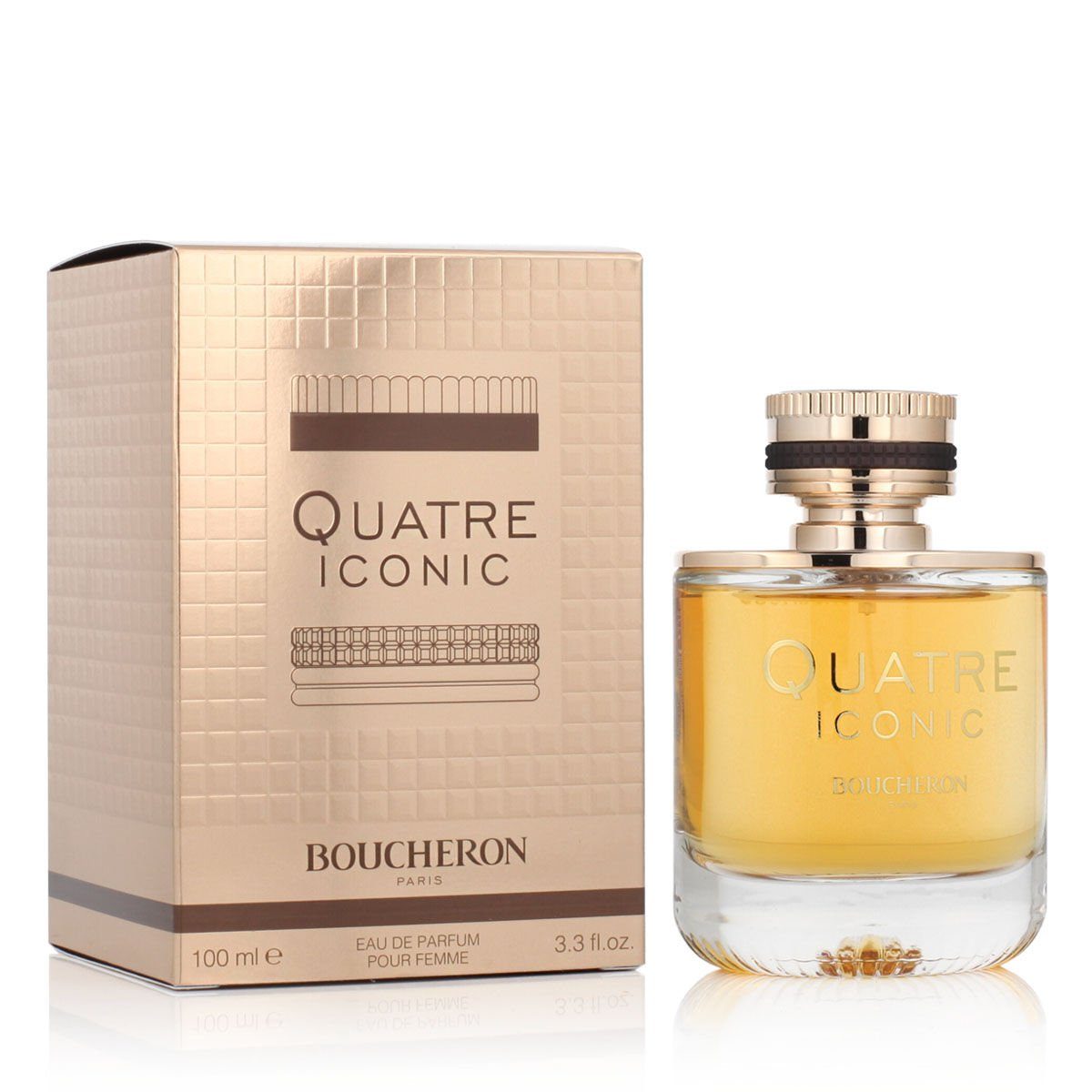 BOUCHERON Eau de Toilette Boucheron Quatre 100 de ml Iconic Eau Damenparfüm Parfum