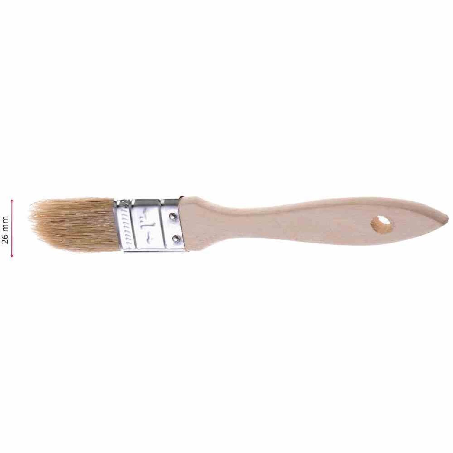 Backpinsel Backpinsel "Natur Pur" 25 mm Naturborste, Griff aus Holz