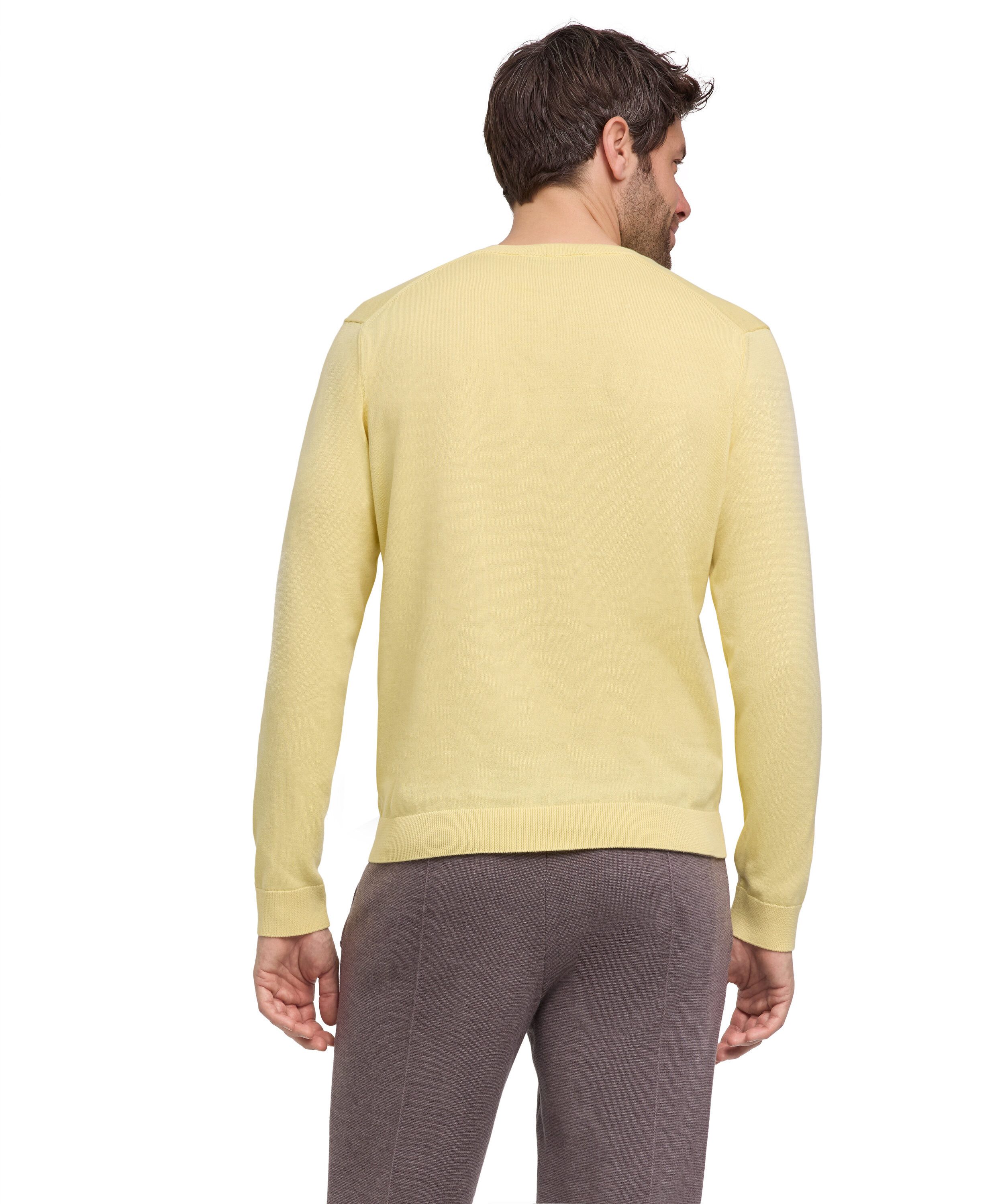 FALKE Strickpullover Cotton Knit (1-tlg) mit Bio-Baumwolle