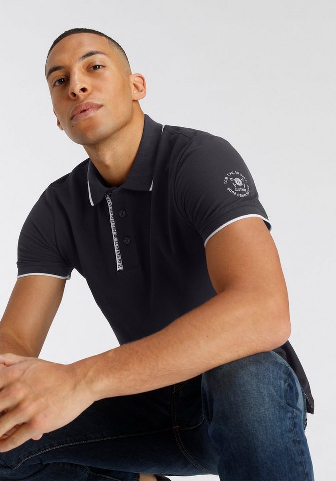 TOM TAILOR Polo Team Poloshirt, Vielseitig kombinierbar