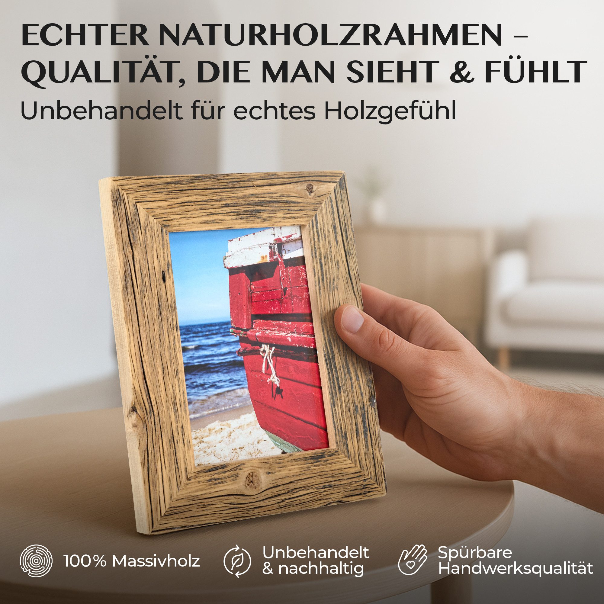 Mein Landhaus Bilderrahmen Bilderrahmen 20x20 cm günstig online kaufen