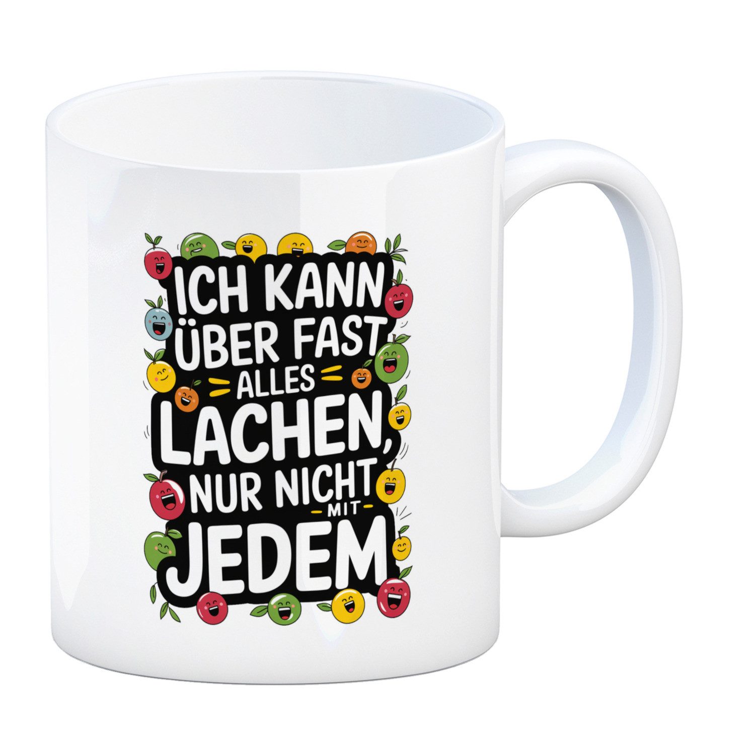 Tasse Kann nicht mit jedem lachen Kaffeebecher für das Büro