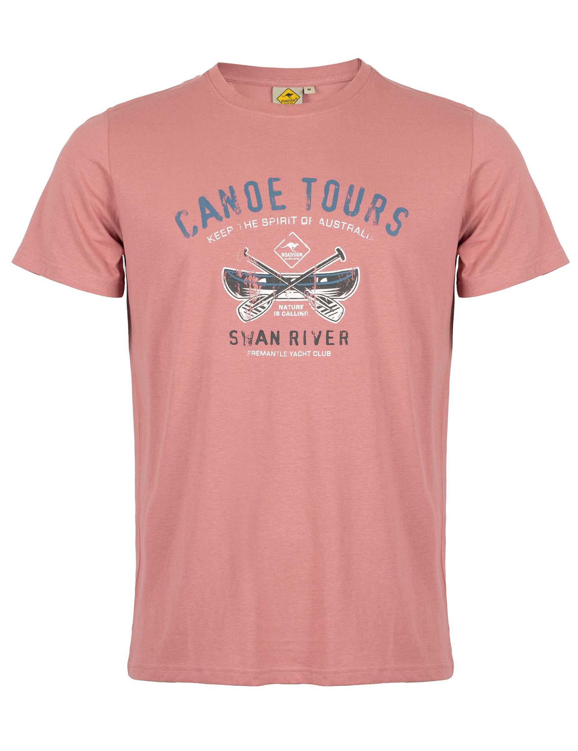 ROADSIGN australia T-Shirt Canoe (1, 1-tlg., 1) abenteuerliches Motiv für Outdoor-Fans