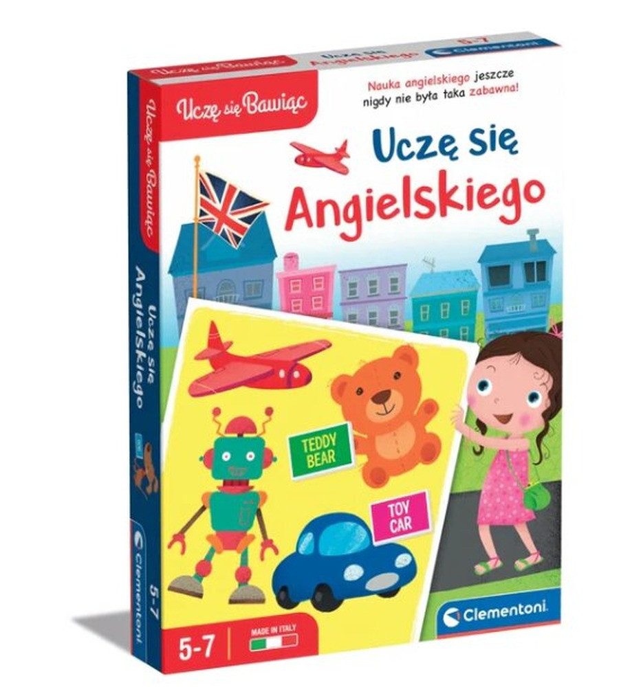 Clementoni® Lernspielzeug Lernspiel Ich lerne Englisch Ich lerne beim Spielen