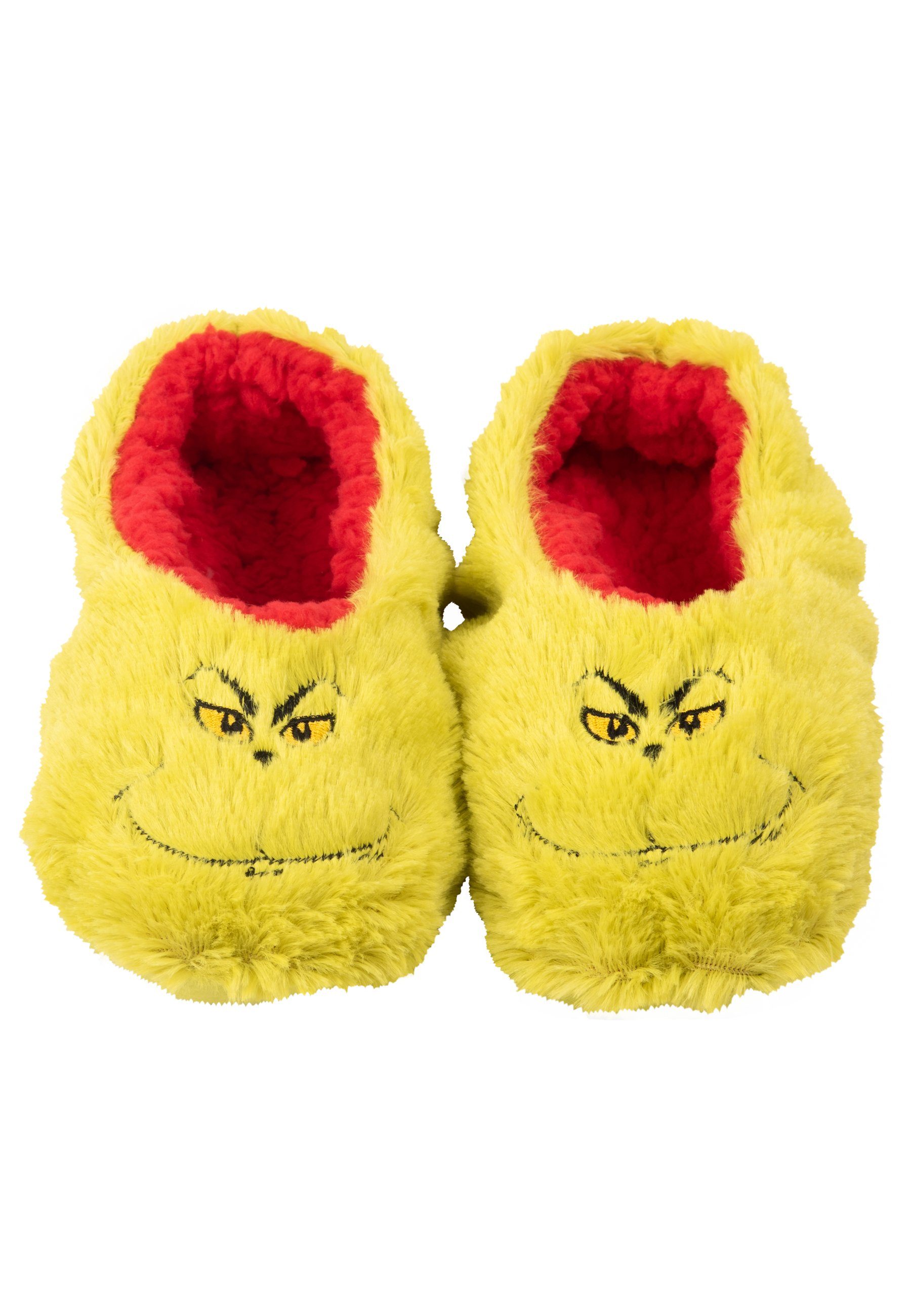 United Labels® The Grinch - Winter Slipper, Plüsch Hausschuh