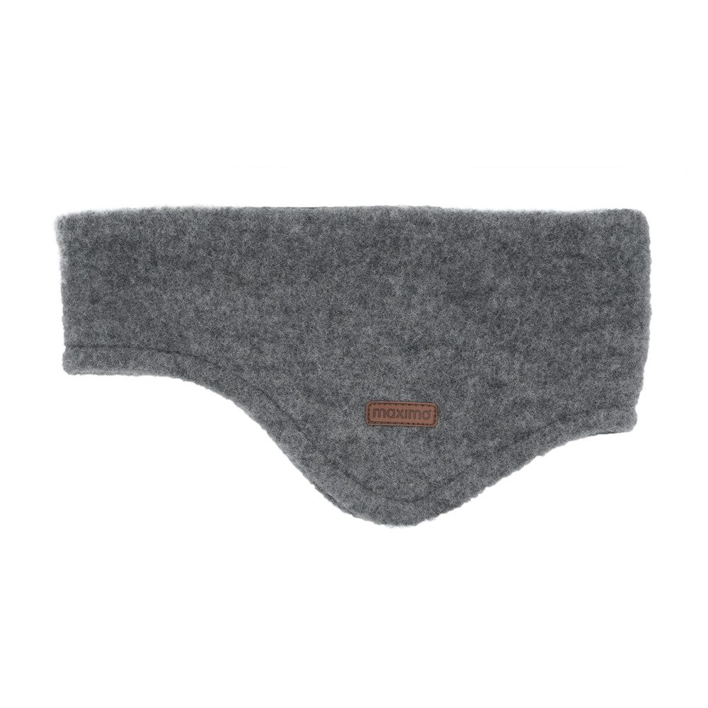 MAXIMO Stirnband GOTS MINI-Stirnband, ausgenäht Wollfleece, Jerseyfutter (1-St) Wollfleece