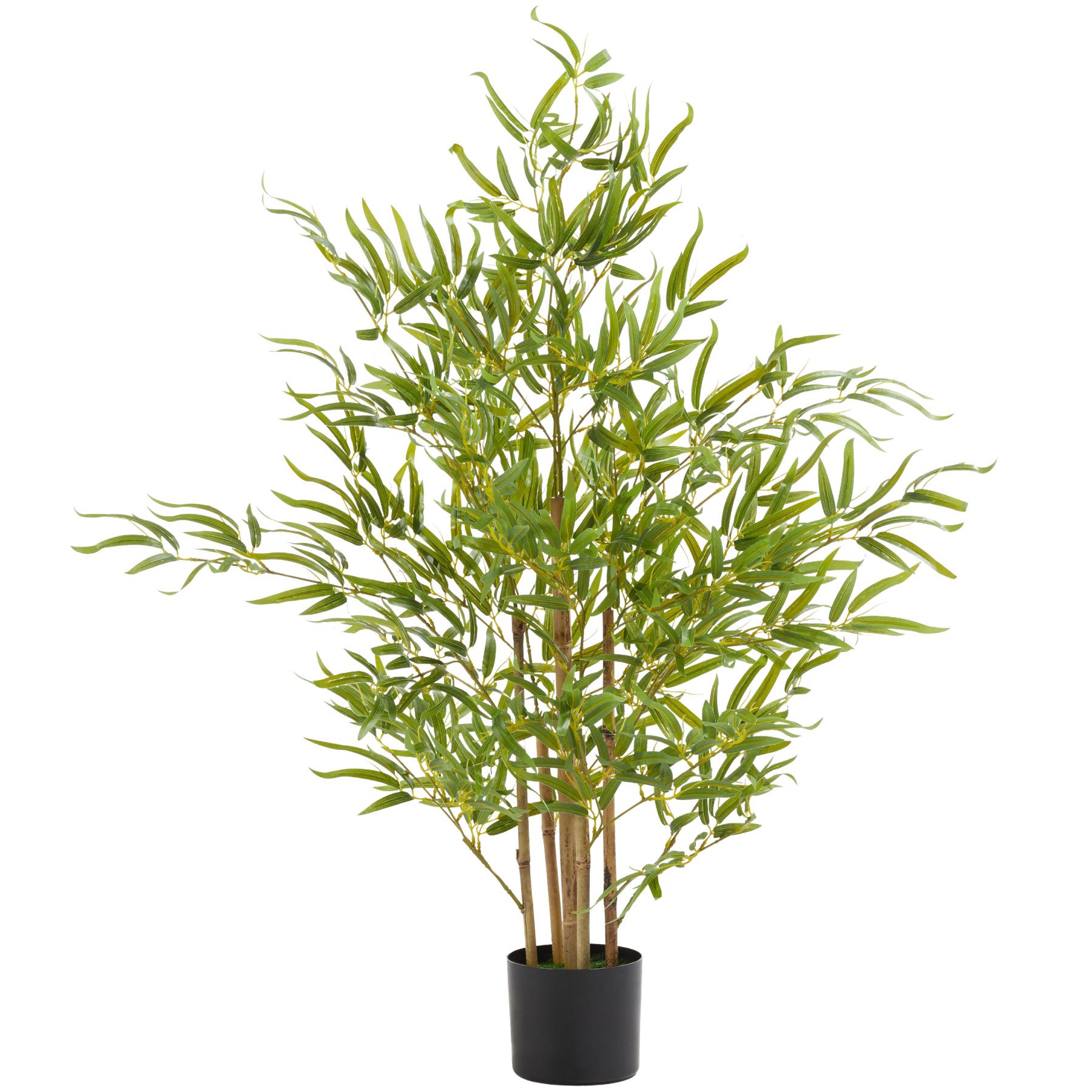 Künstliche Zimmerpflanze Künstlicher Bambusbaum, tectake, Höhe günstig online kaufen
