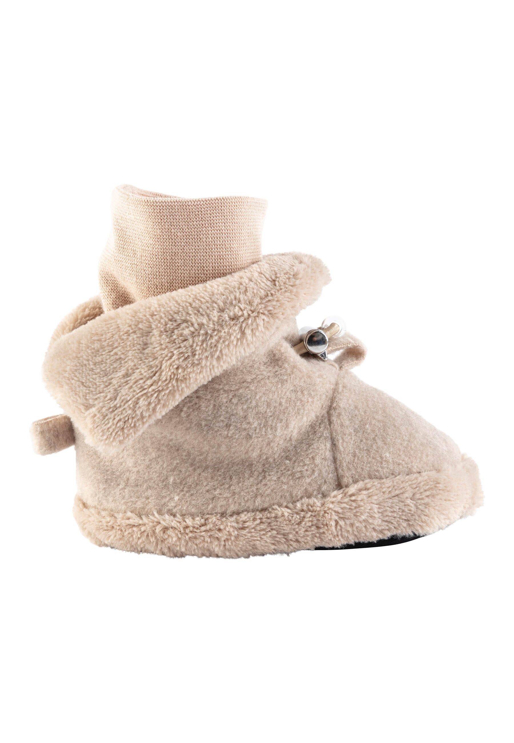 Sterntaler® Baby Stiefel uni Outdoorschuh Microfleece Baby-Stiefel, Teddy-Futter, Kordelstopper, rutschfest – Bild 4 von 5