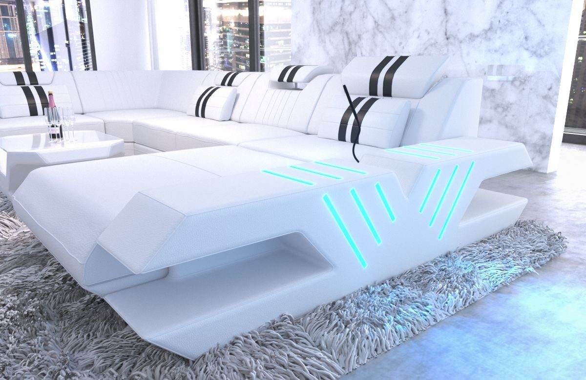 Sofa Dreams Wohnlandschaft Ledercouch Sofa Leder günstig online kaufen