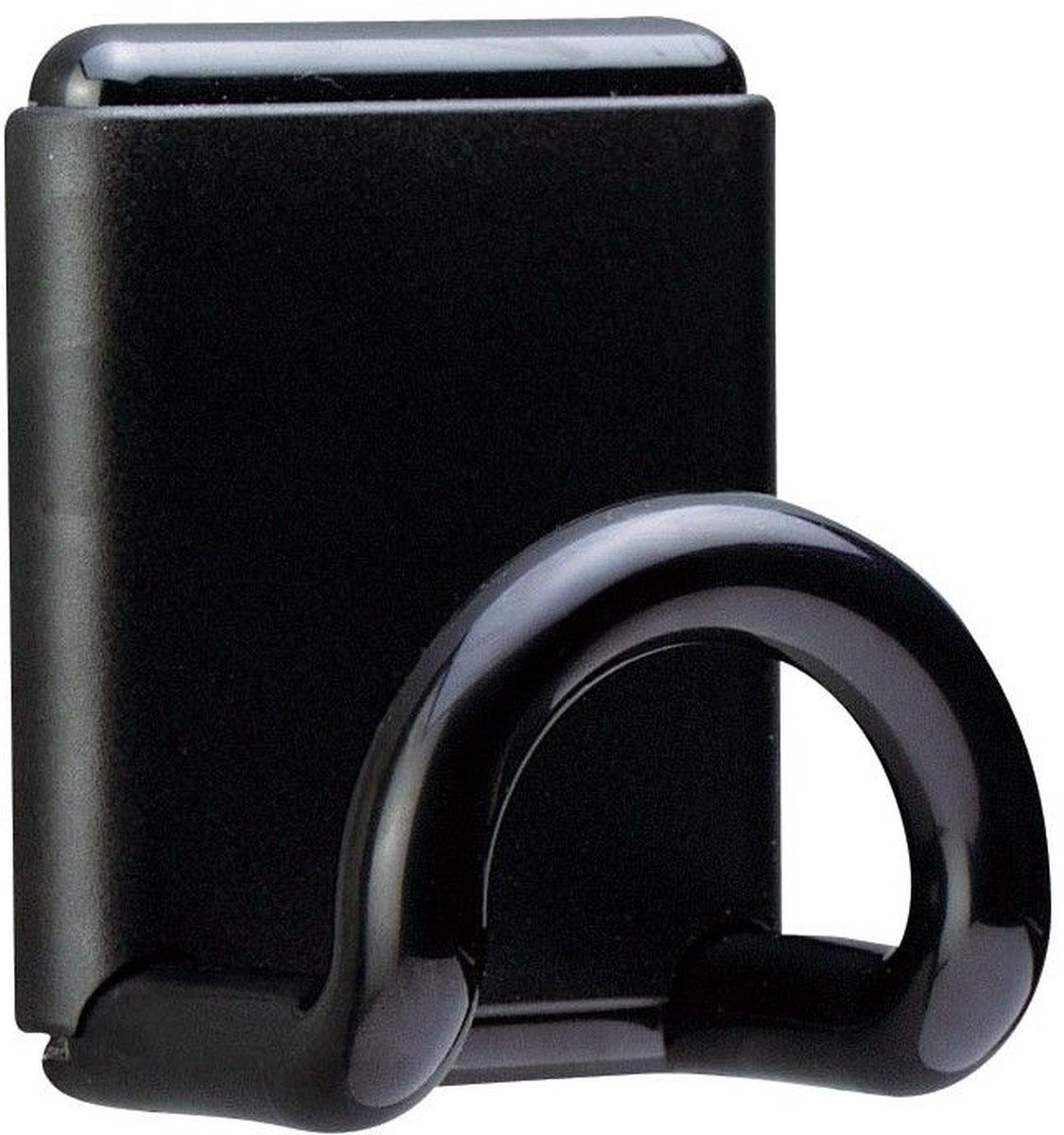 unilux Garderobenständer Garberobenhaken BxH 8x10cm magnetisch schwarz/grau