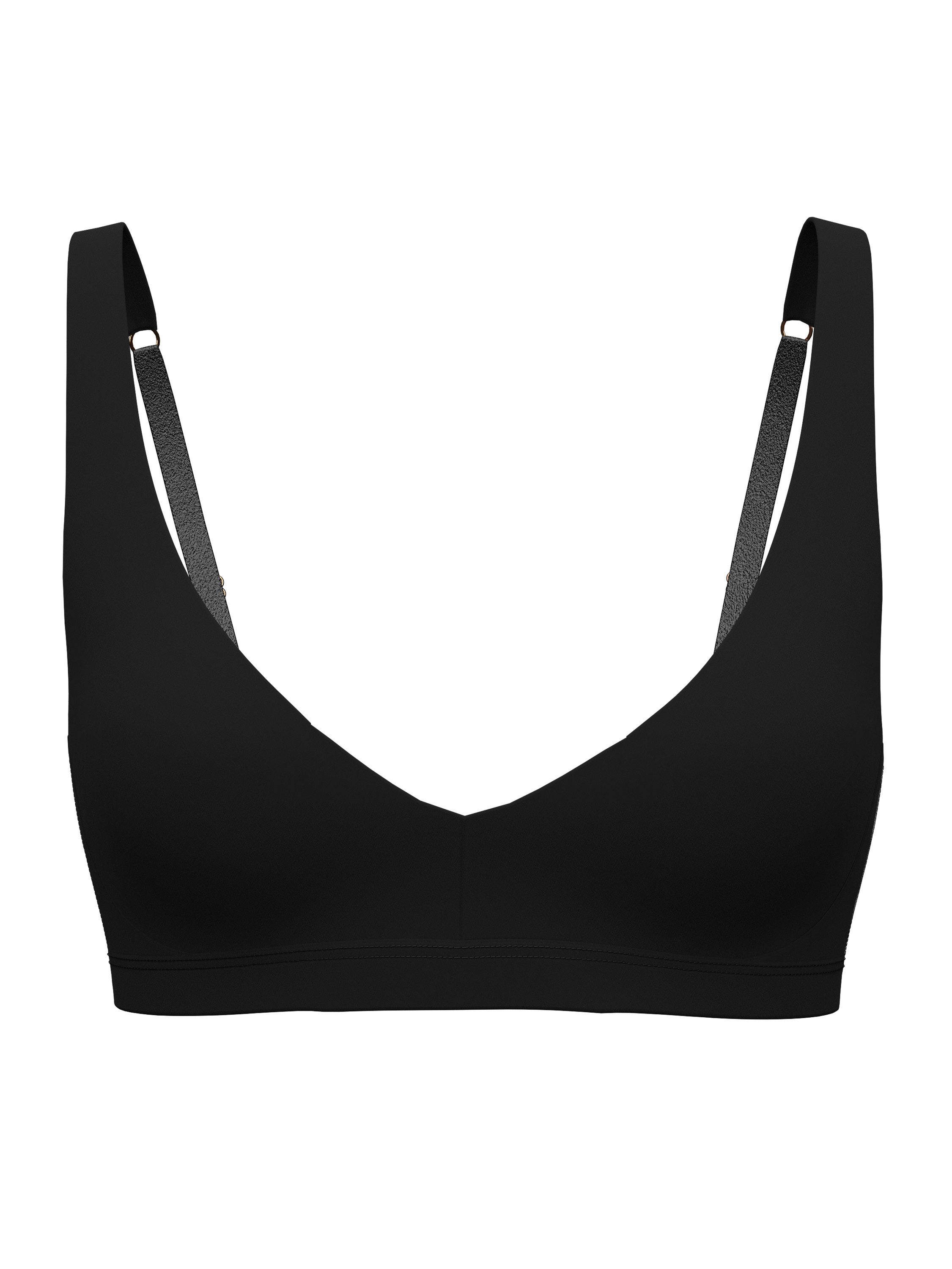 CALIDA Bügelloser BH Sleek Layer Damen (1-tlg) leichte Schale, unsichtbar unter Kleidung, verstellbare Träger
