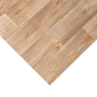 Karat Vinylboden CV-Belag Atlantic Silk Oak 973M, Nutzbar mit Fußbodenheizung