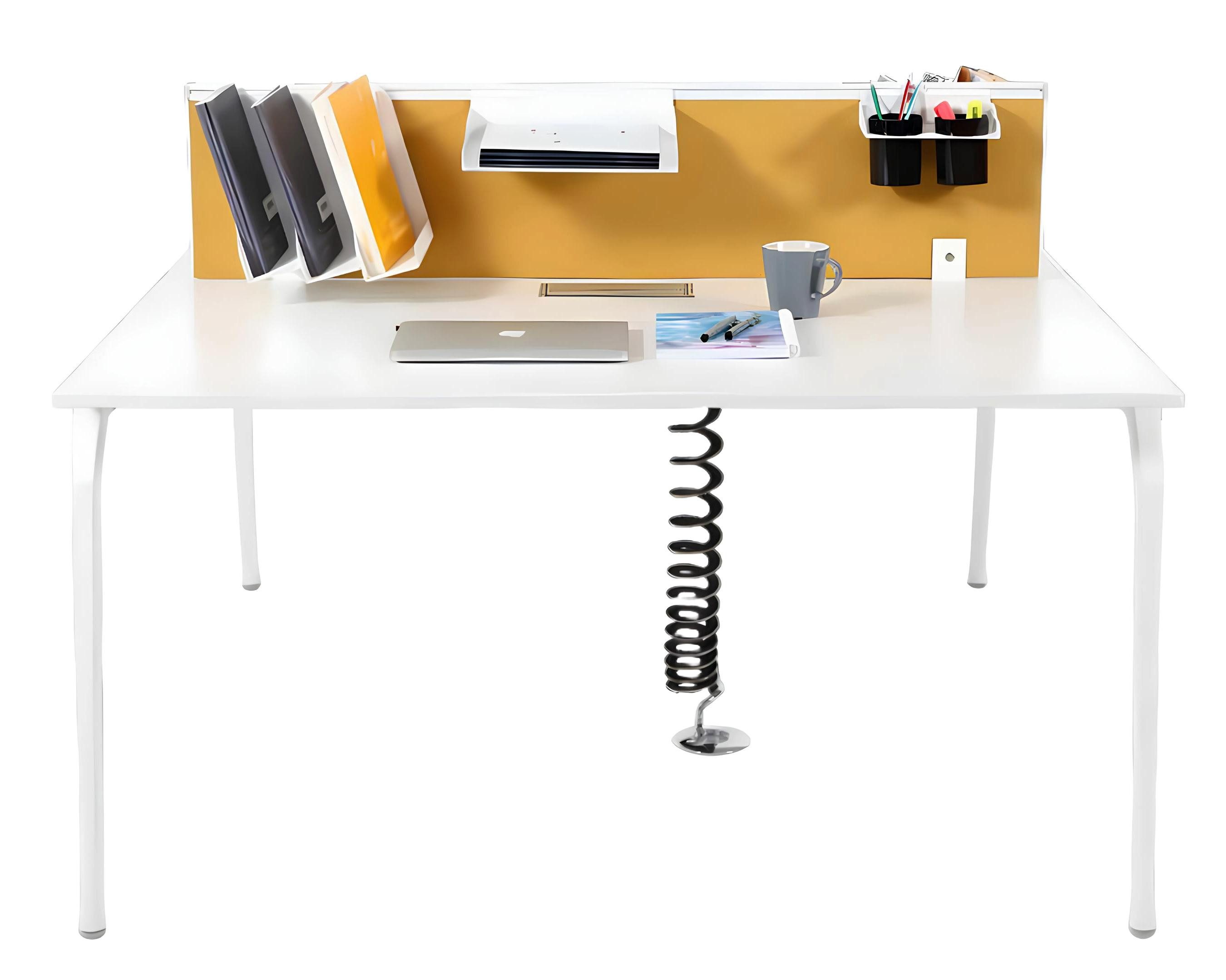 Xlmoebel Schreibtisch Eleganter Raumteiler Schreibtisch Paravent textiler Raumteiler (Trennwand), Hergestellt in Europa