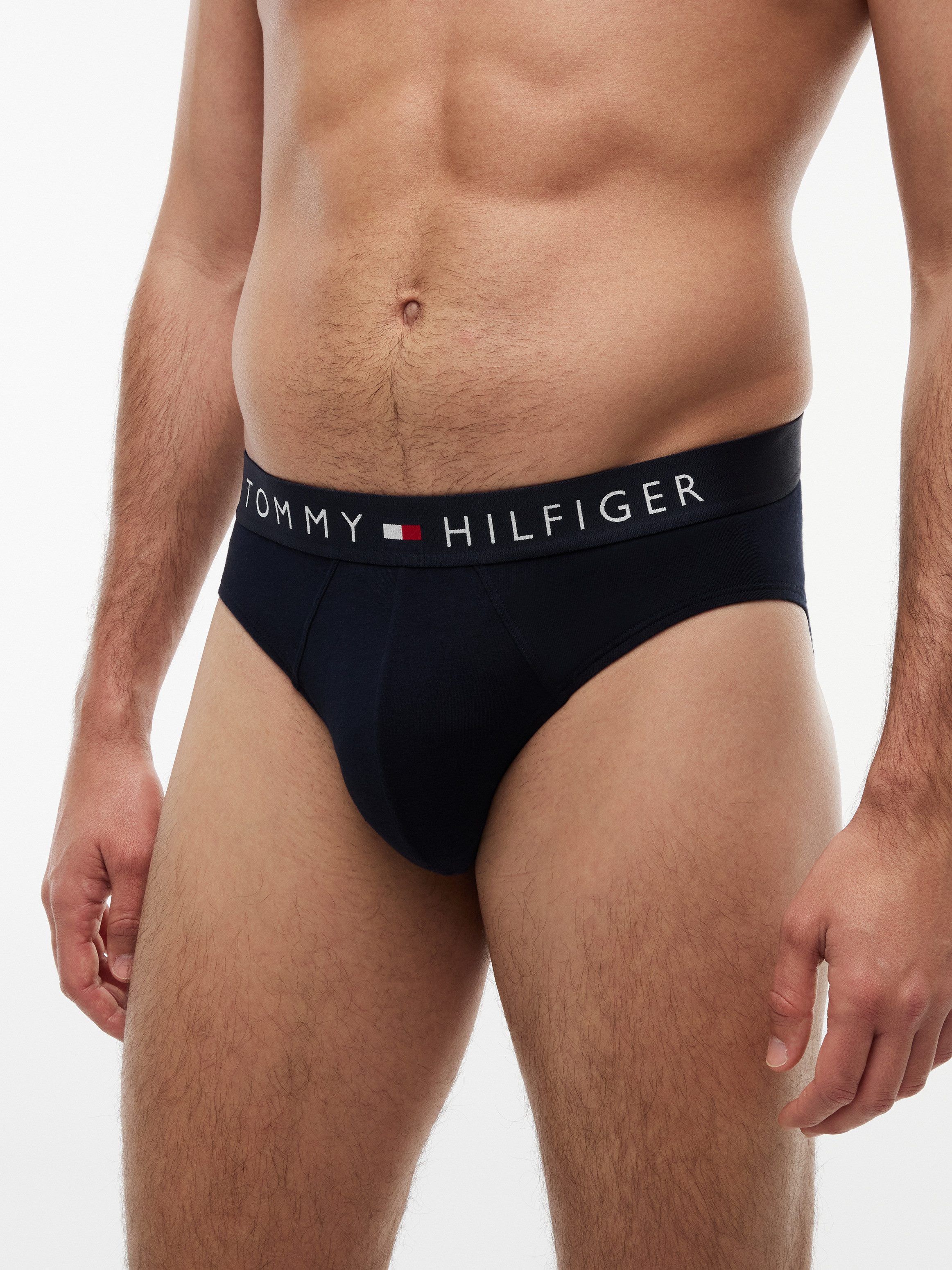 Tommy Hilfiger Underwear Slip TH-3P BRIEF (Packung, 3er) mit Tommy Hilfiger Logoschriftzug