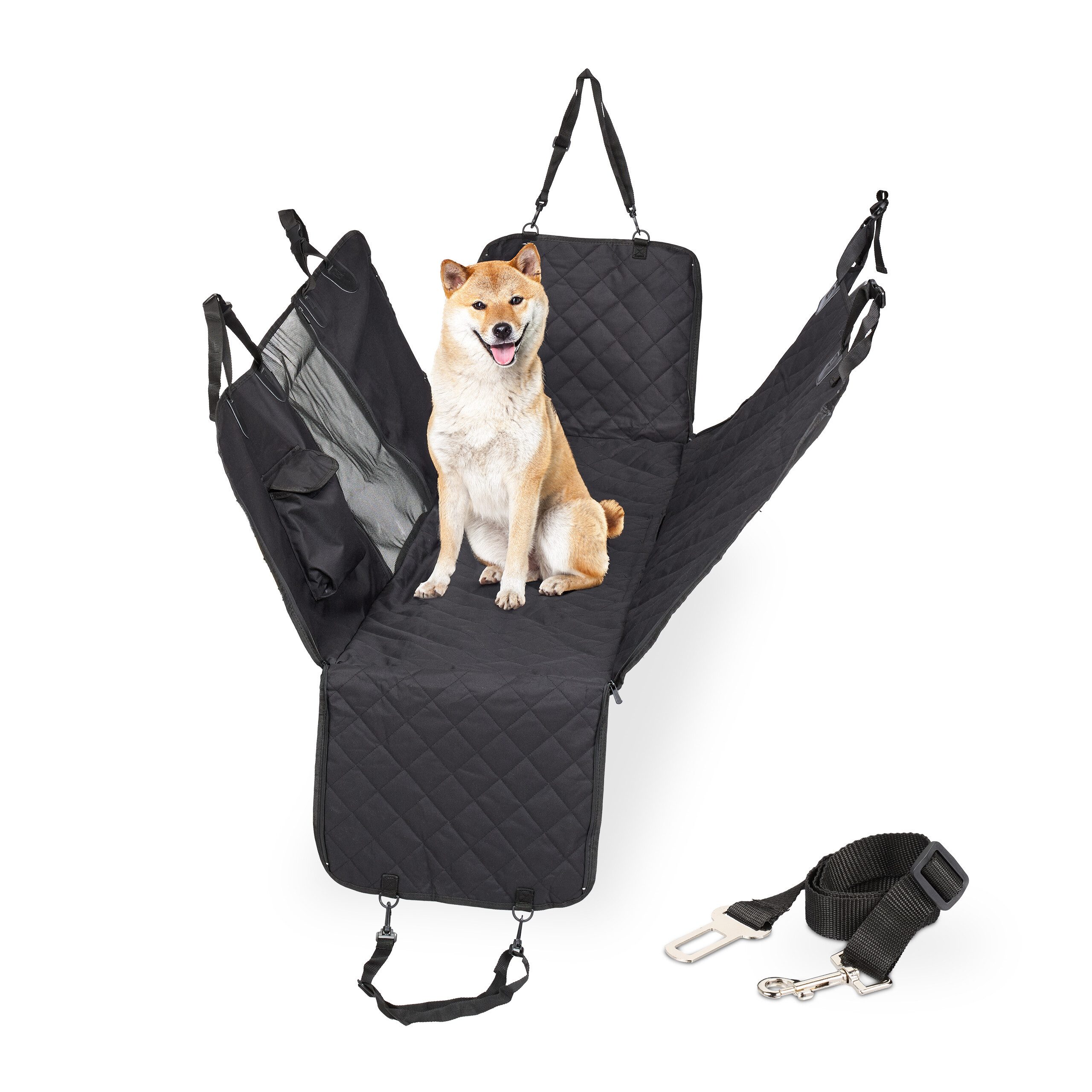 relaxdays Tierdecke Hundedecke Auto Rückbank günstig online kaufen
