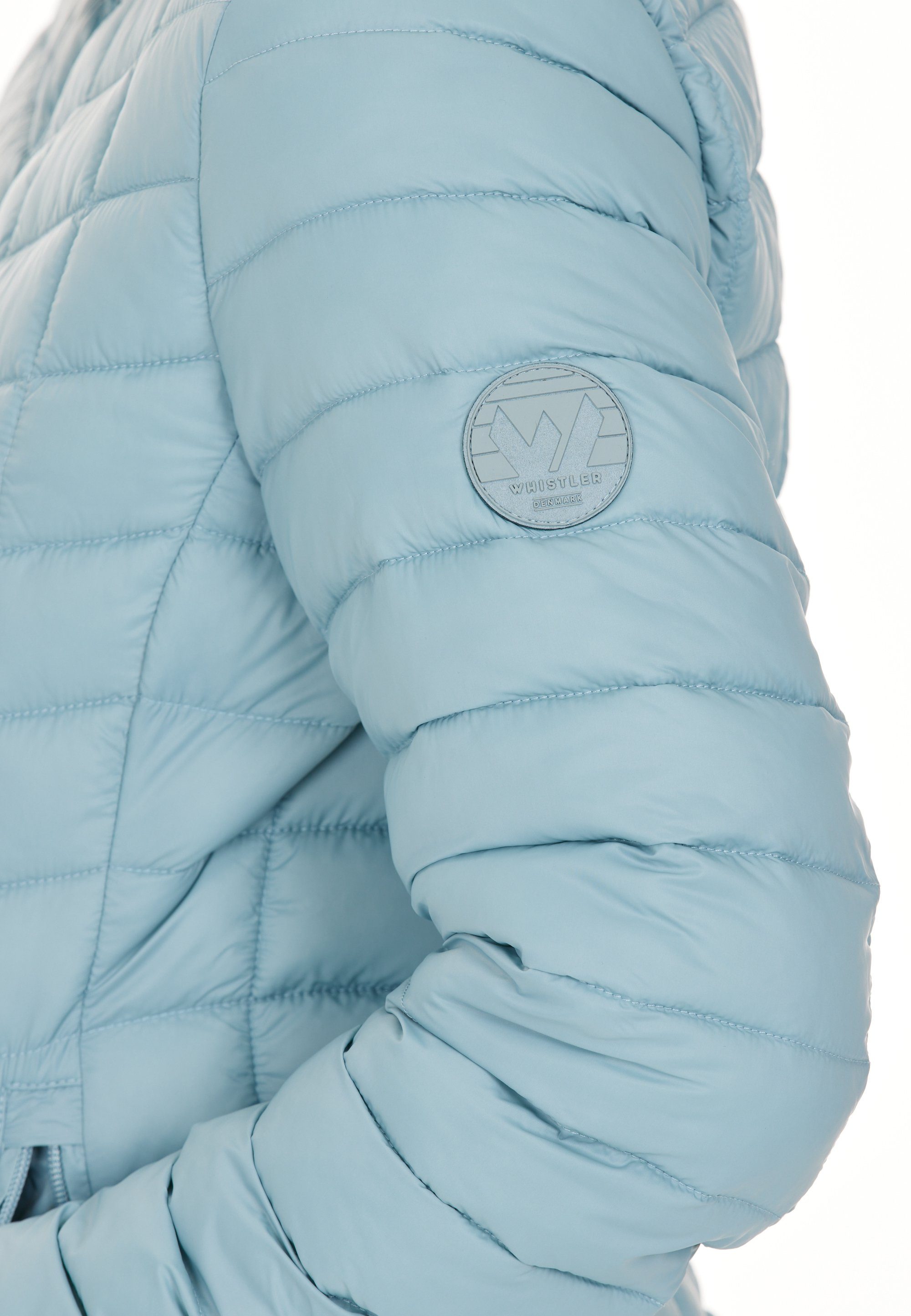 Outdoorjacke frostblau WHISTLER in Kate tollem Stepp-Design