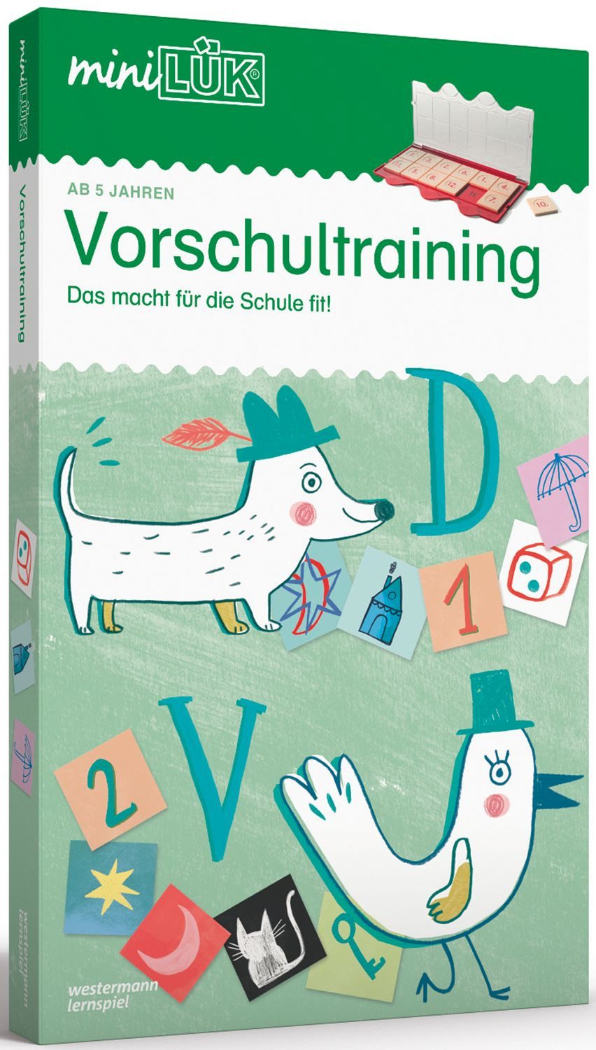 miniLÜK. Vorschultraining / diverse, Das macht fit für die Schule. Für Kinder von 5 bis 7 Jahren. Enth.: Vorschultraining Tl.1 - 2