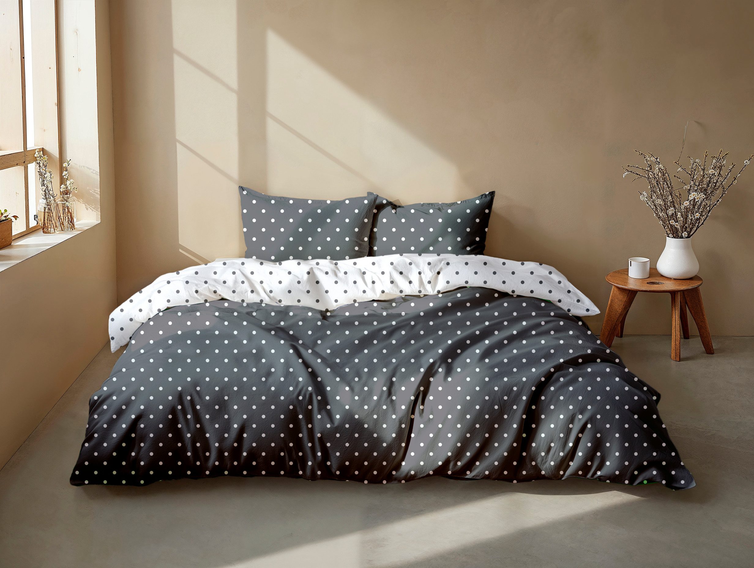 ZO HOME Bettwäsche Zohome Bettwäsche Baumwolle Punta-di-Cotone, Renforcé, 2 teilig, Bettwäsche aus 100% Baumwolle, hochwertige Renforcé, ab 135x200 cm.