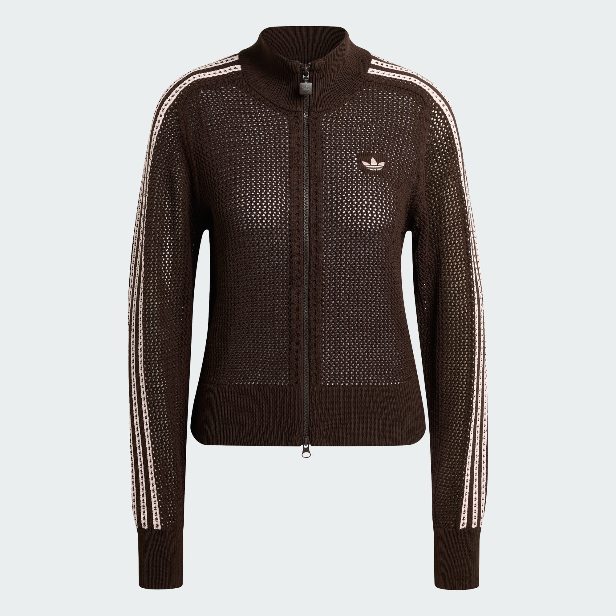 adidas Originals Trainingstop KNITTED CROCHET FIREBIRD ORIGINALS JACKE (1-tlg)