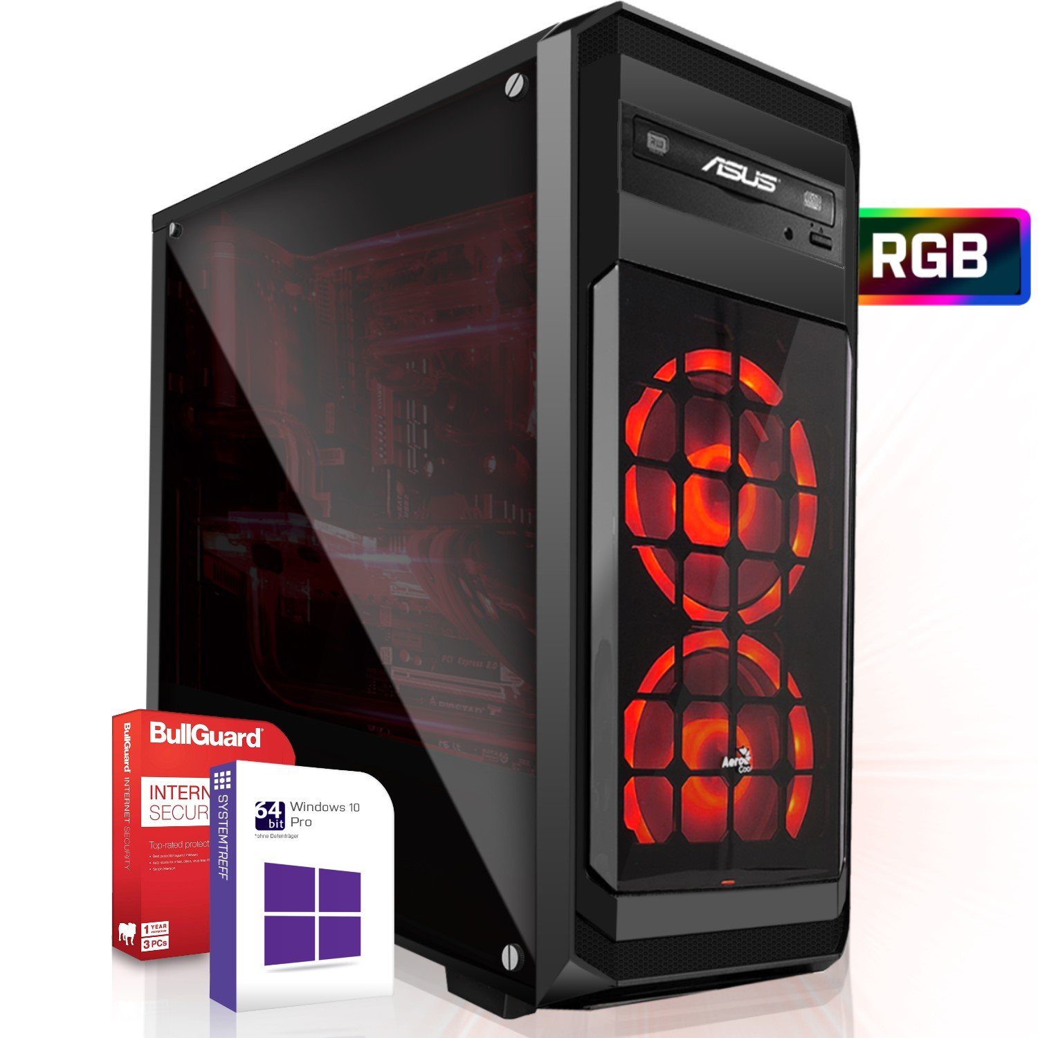 SYSTEMTREFF Basic Edition 60057 Gaming-PC (AMD AMD A10 9700 A10 9700 ...