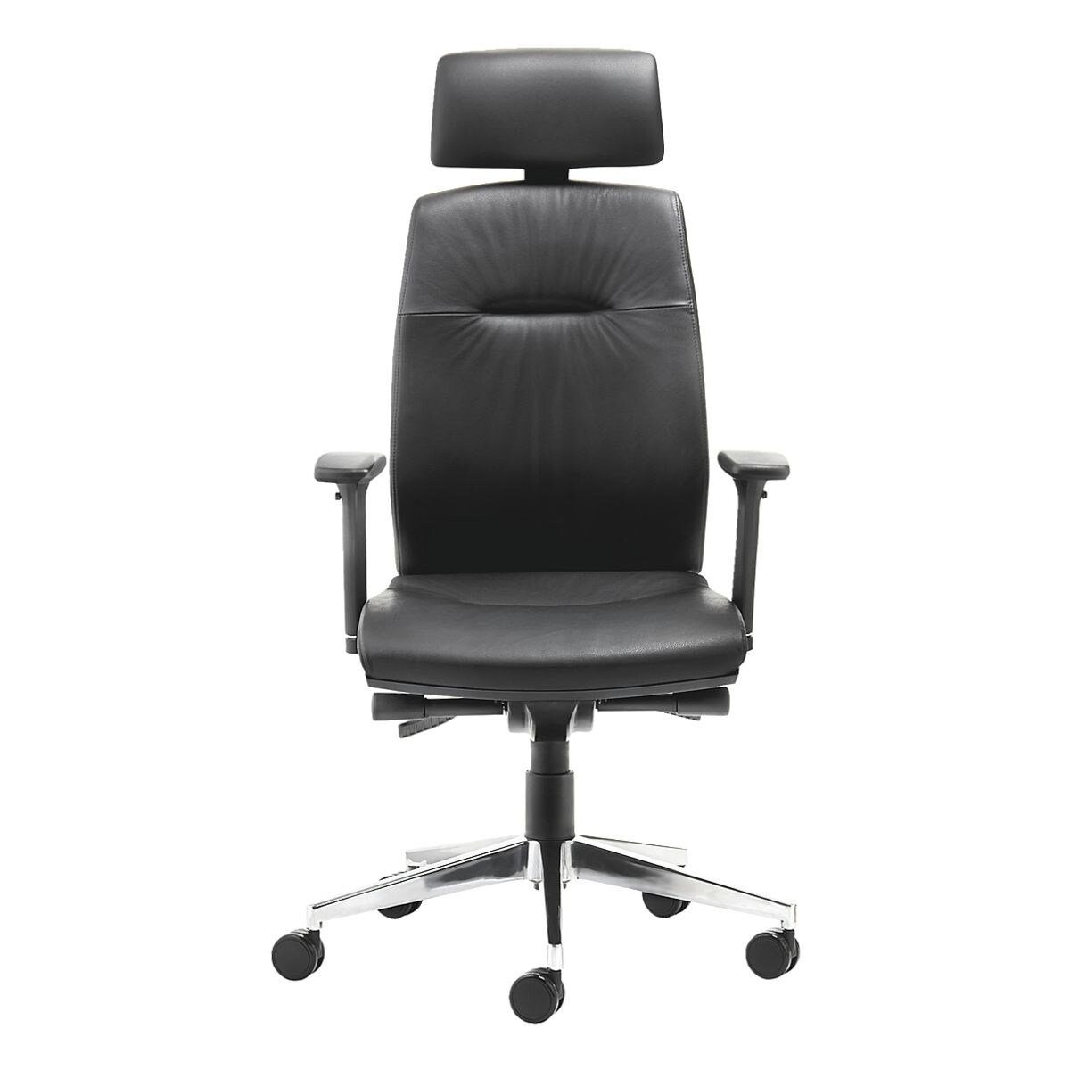 Mayer Sitzmöbel Chefsessel my Contract Line, mit verstellbaren Armlehnen, Lederbezug