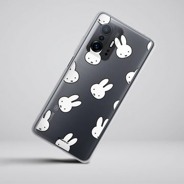 DeinDesign Handyhülle Miffy Muster transparent Miffy Pattern Transparent, Xiaomi 11T 5G Silikon Hülle Bumper Case Handy Schutzhülle