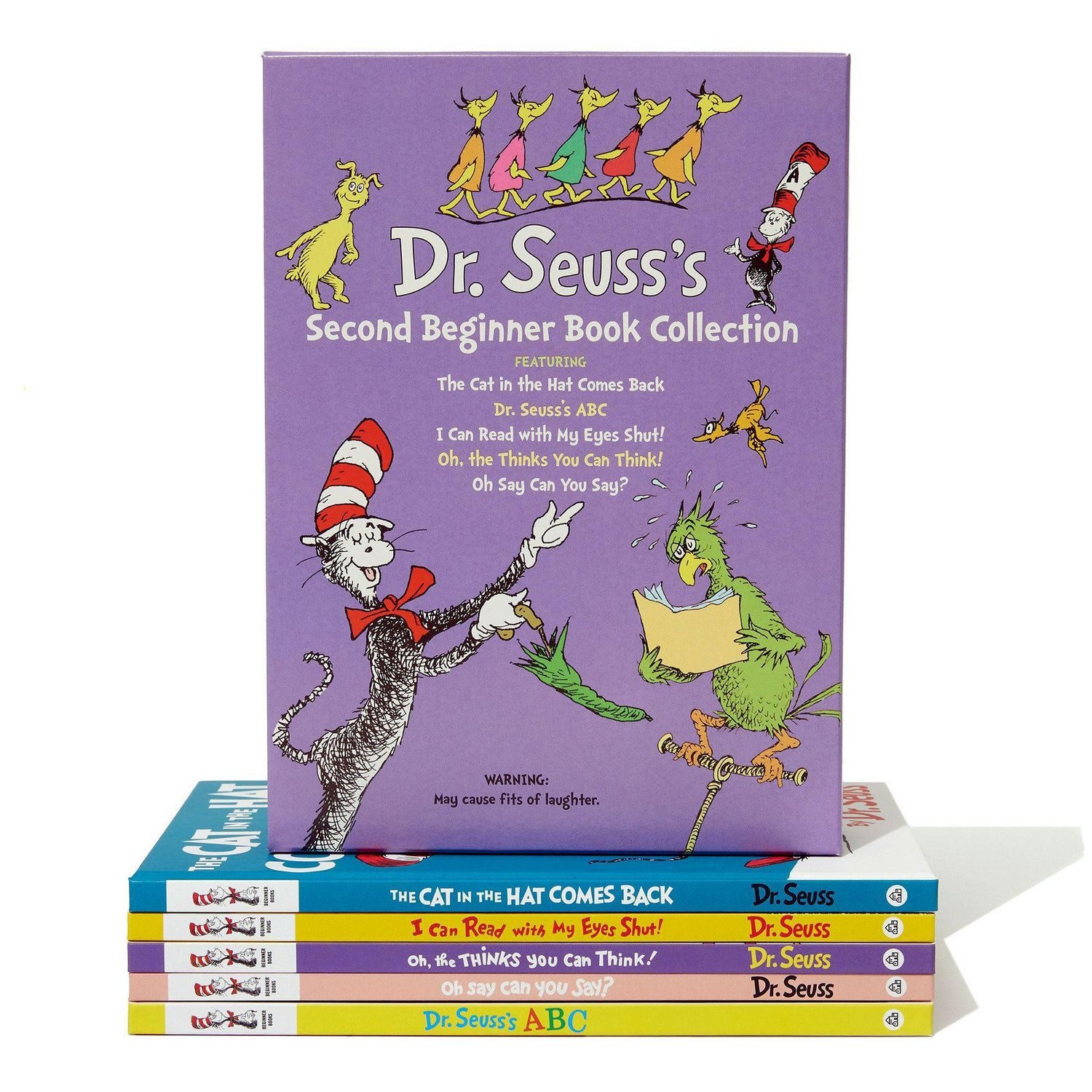 Dr. Seuss Beginner Book Collection 2 The Cat in the Hat Comes Back; Dr / Dr Seuss, The Cat in the Hat Comes Back; Dr. Seuss's ABC; I Can Read with My Eyes Shut!; Oh, the Thinks You Can Think!; Oh Say Can You Say?