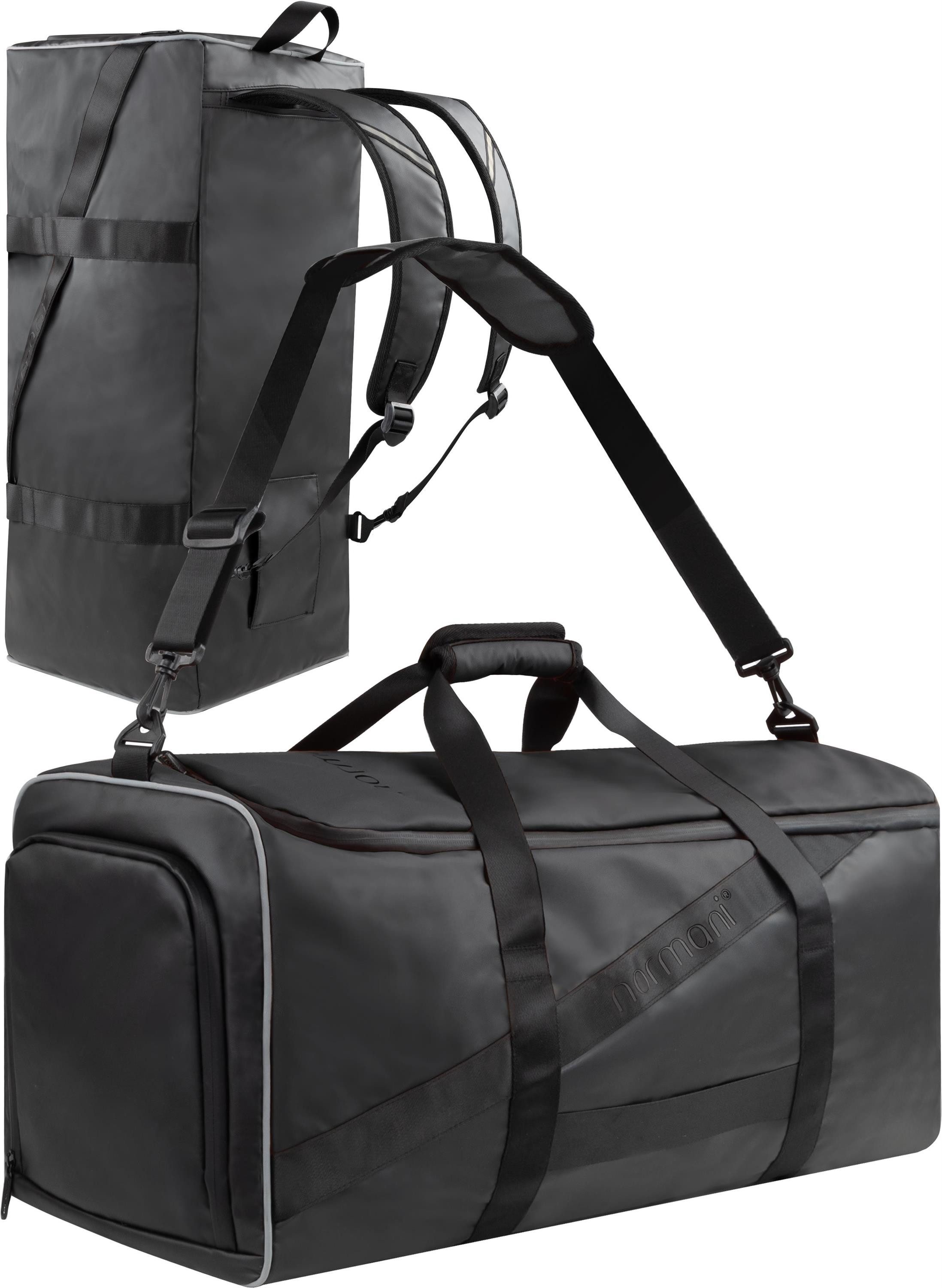 normani Sporttasche Sport- und Reisetasche mit Rucksackfunktion 90 l, Train günstig online kaufen