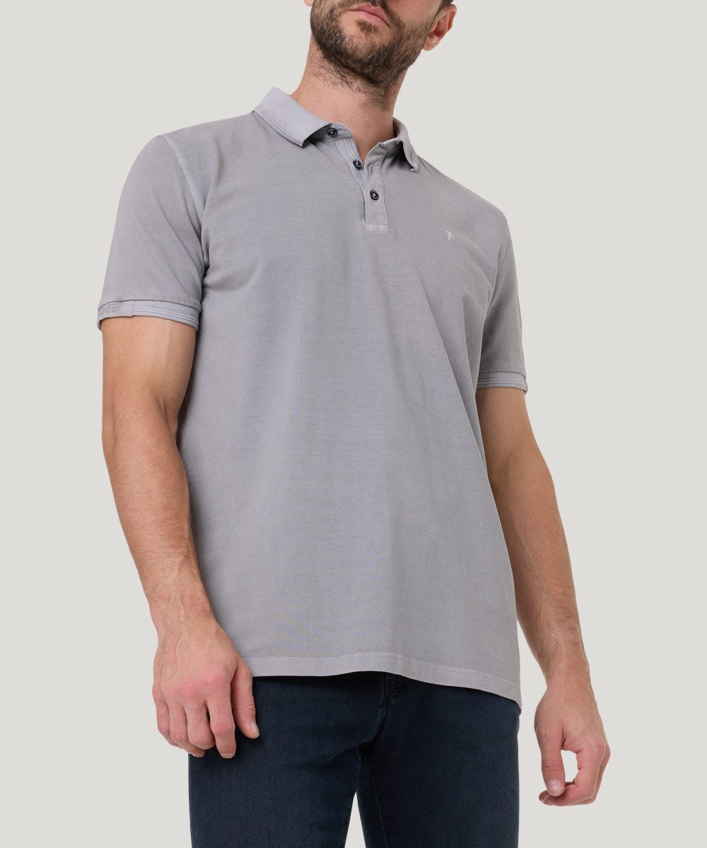 Pioneer Authentic Jeans Poloshirt mit Logostickerei günstig online kaufen