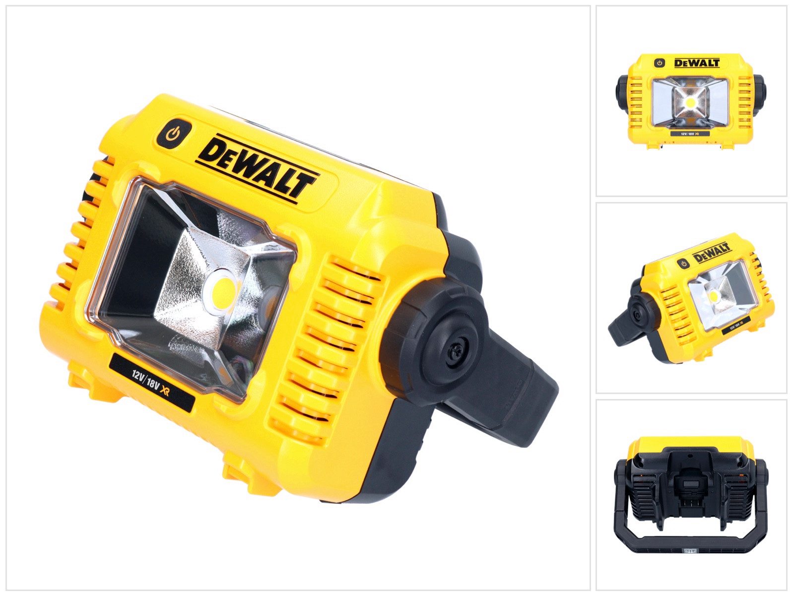 DeWalt Baustrahler DCL 077 Akku LED Arbeitsstrahler 12 V 18 V 2000 lm IP54 Solo - ohne A