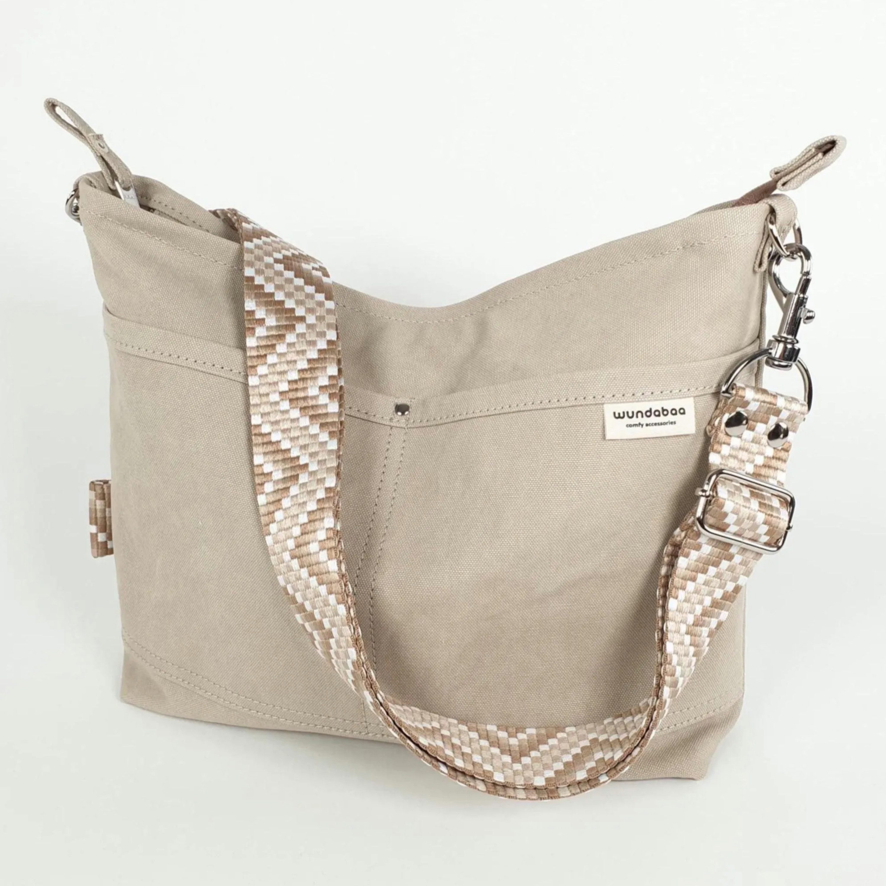 wundabaa Umhängetasche Damen Canvas S