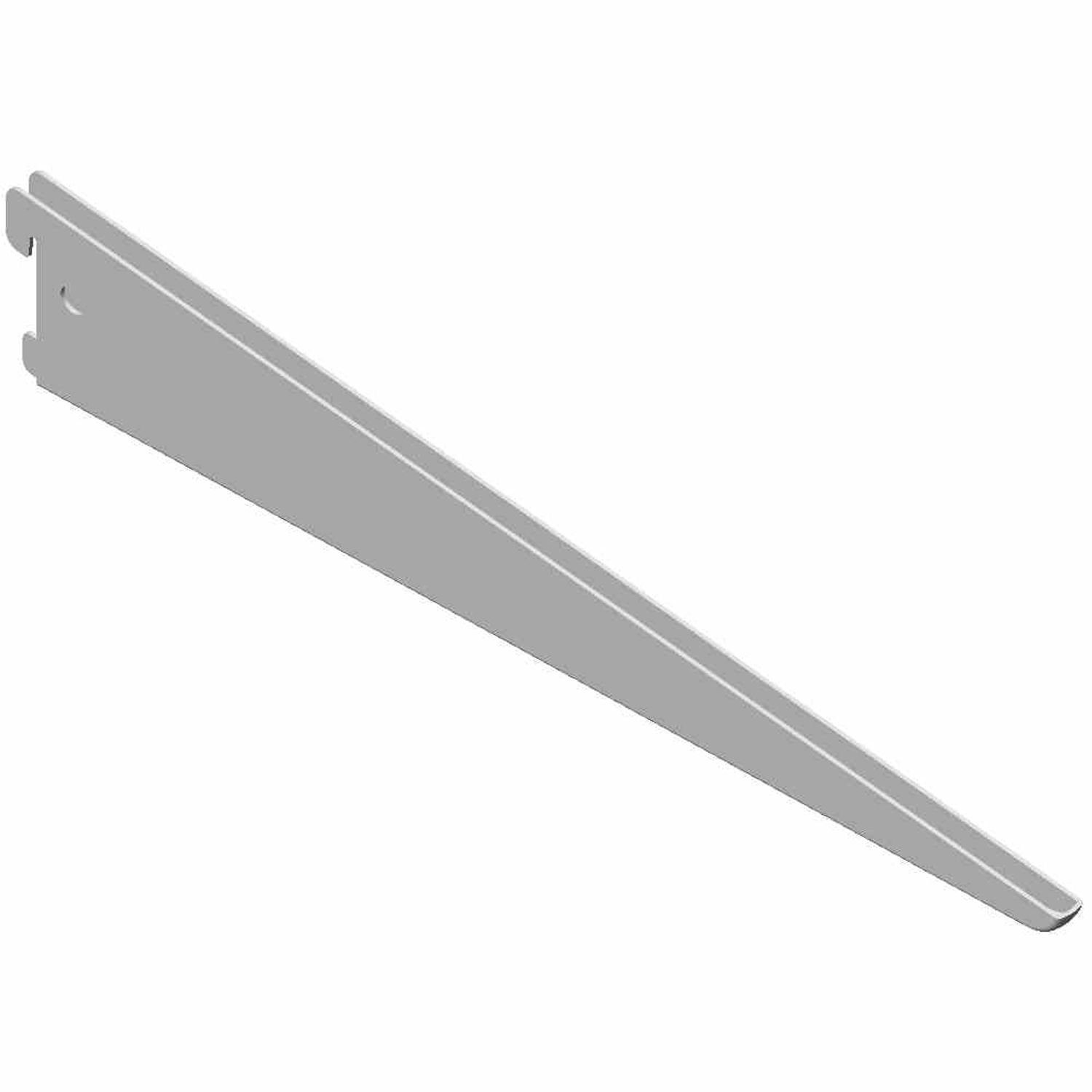 Regal U-Träger, Länge: 370 mm, weiß Tragkraft: 55 kg