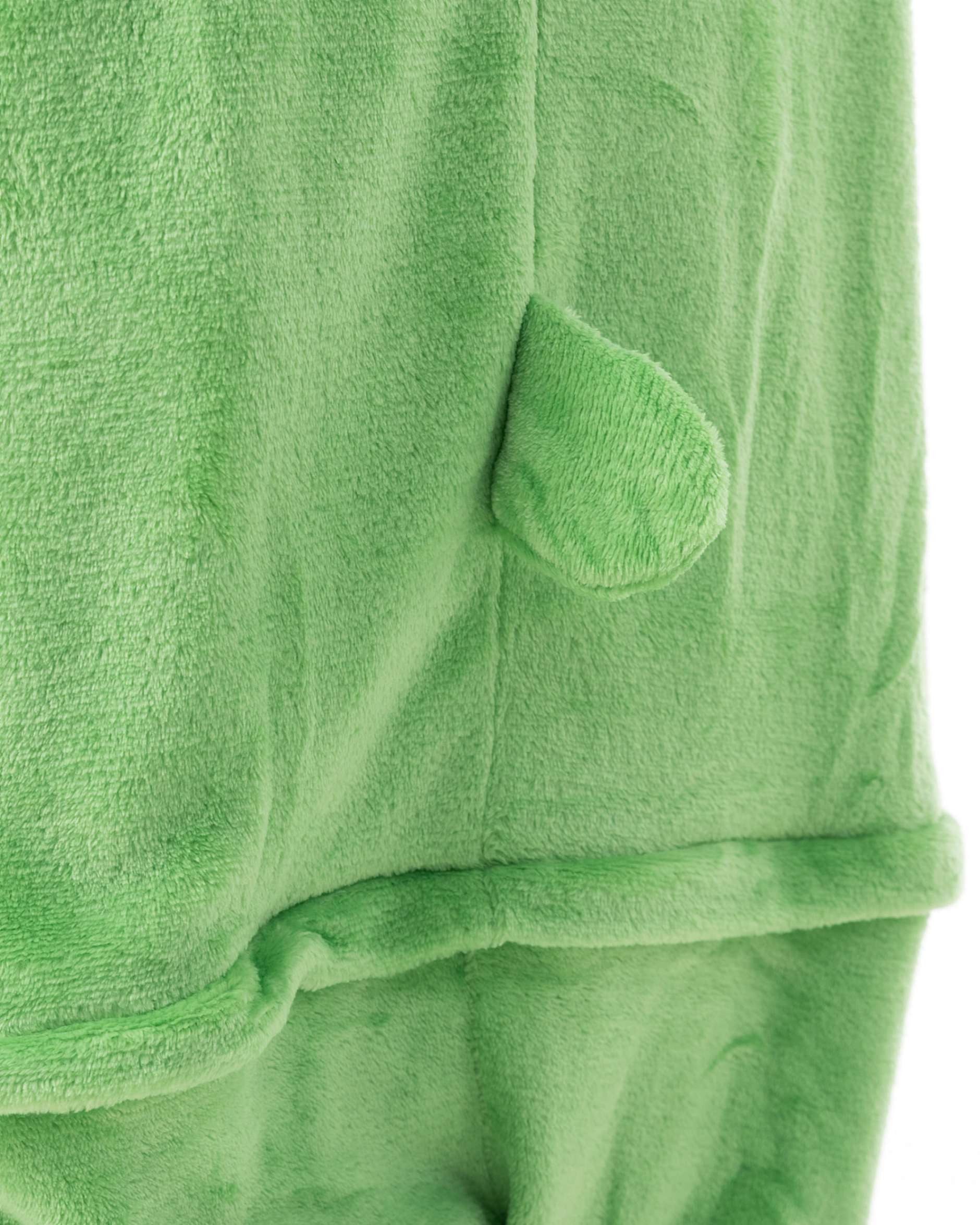 Katara Partyanzug Glücksbärchis Jumpsuit Onesie für Erwachsene S-XL, Karneval Kostüm, Kigurumi - Glücksbärchi Kleeblatt grün XL (175-185cm)