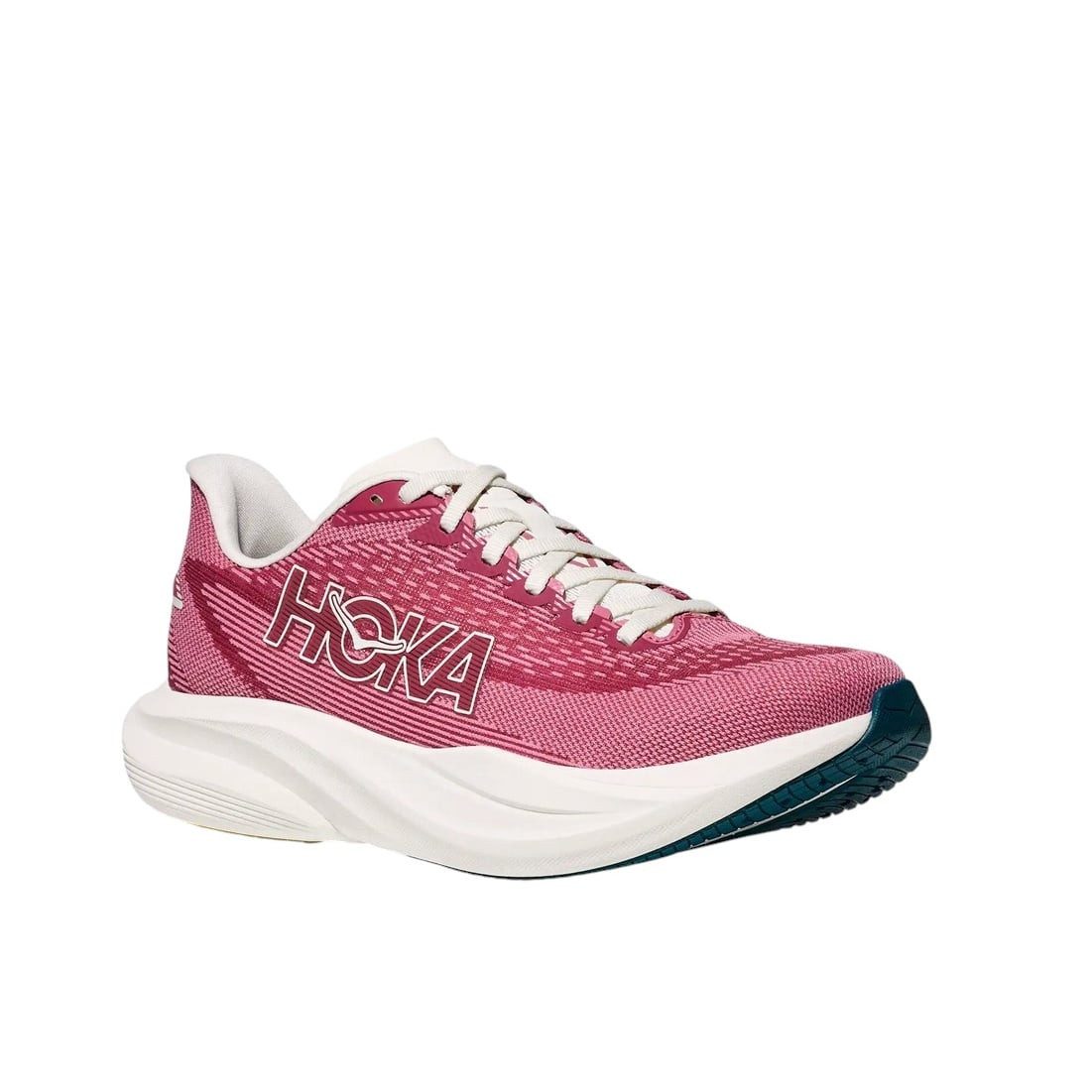 Hoka One One Mach 7 (Dämpfung) berrypink/weiss Damen Laufschuh