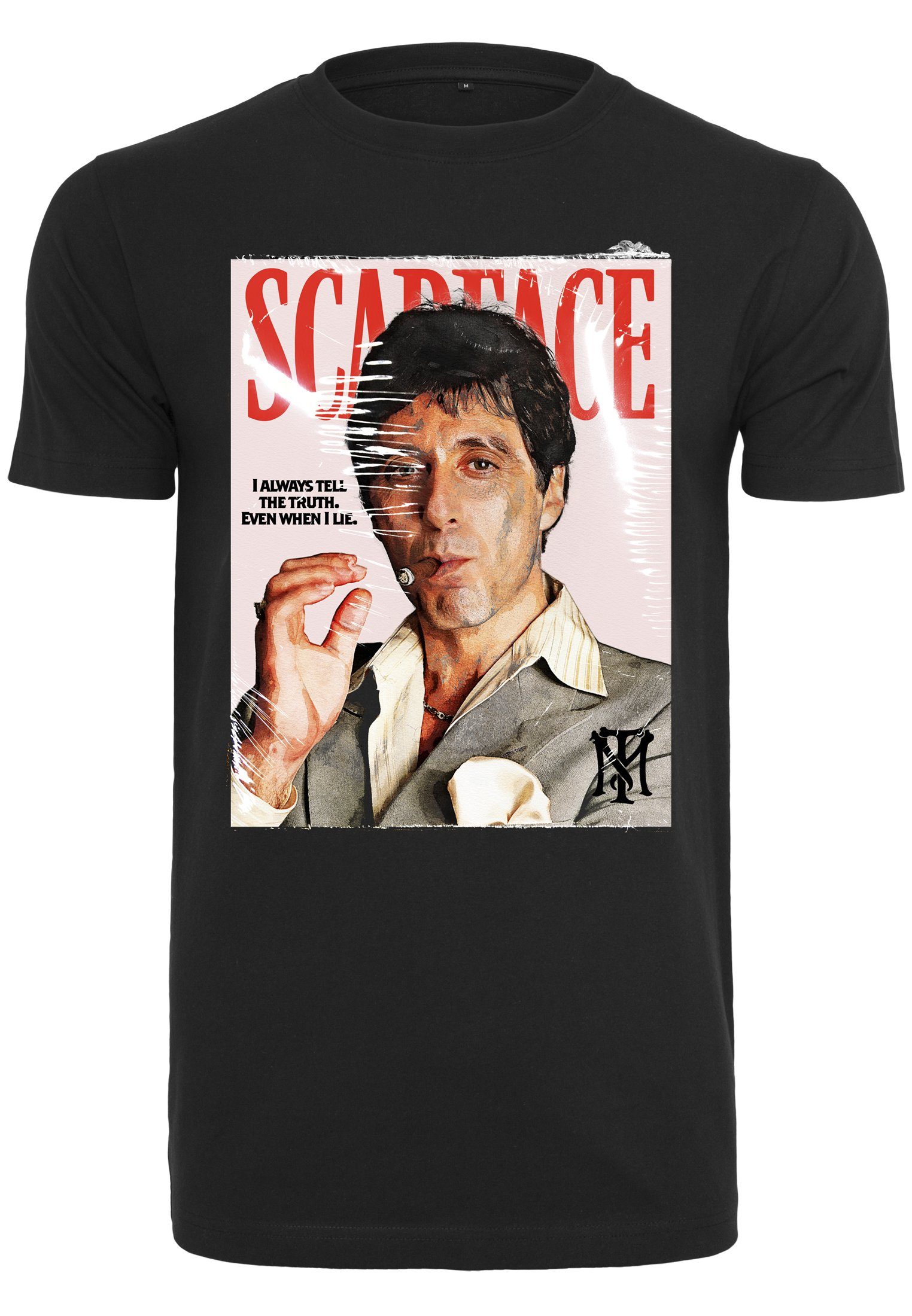 Scarface Merchcode Magazine Herren Cover Kurzarmshirt Tee (1-tlg)