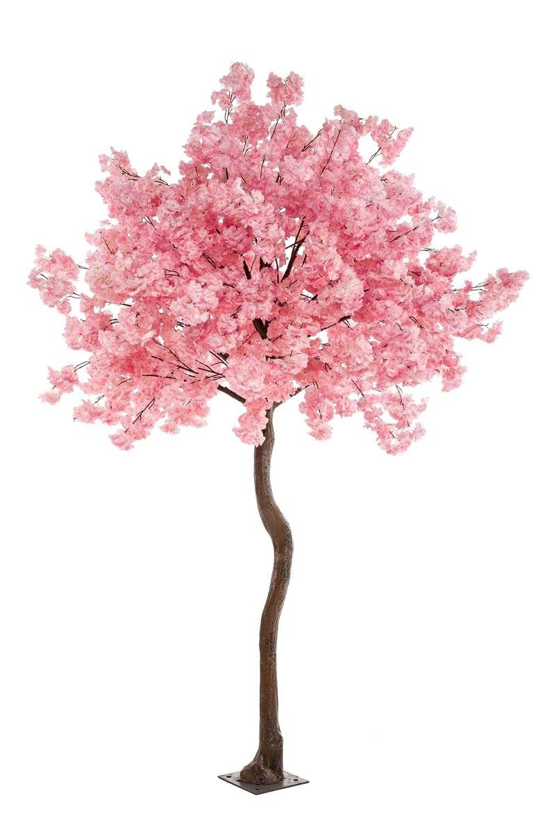 Kunstbaum Kunst Kirschbaum Hanayo, rosa, 270cm Zierkirsche, artplants, Höhe 270.0 cm