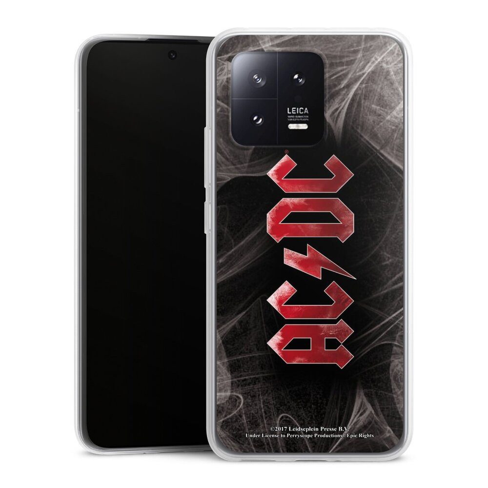 Handyhülle ACDC Logo Fanartikel ACDC White Dust
