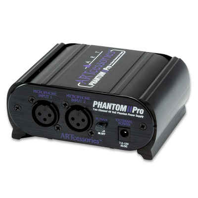 Art Audio Mikrofon Phantom II Pro (Phantomspeisung 48V), 2-Kanäle