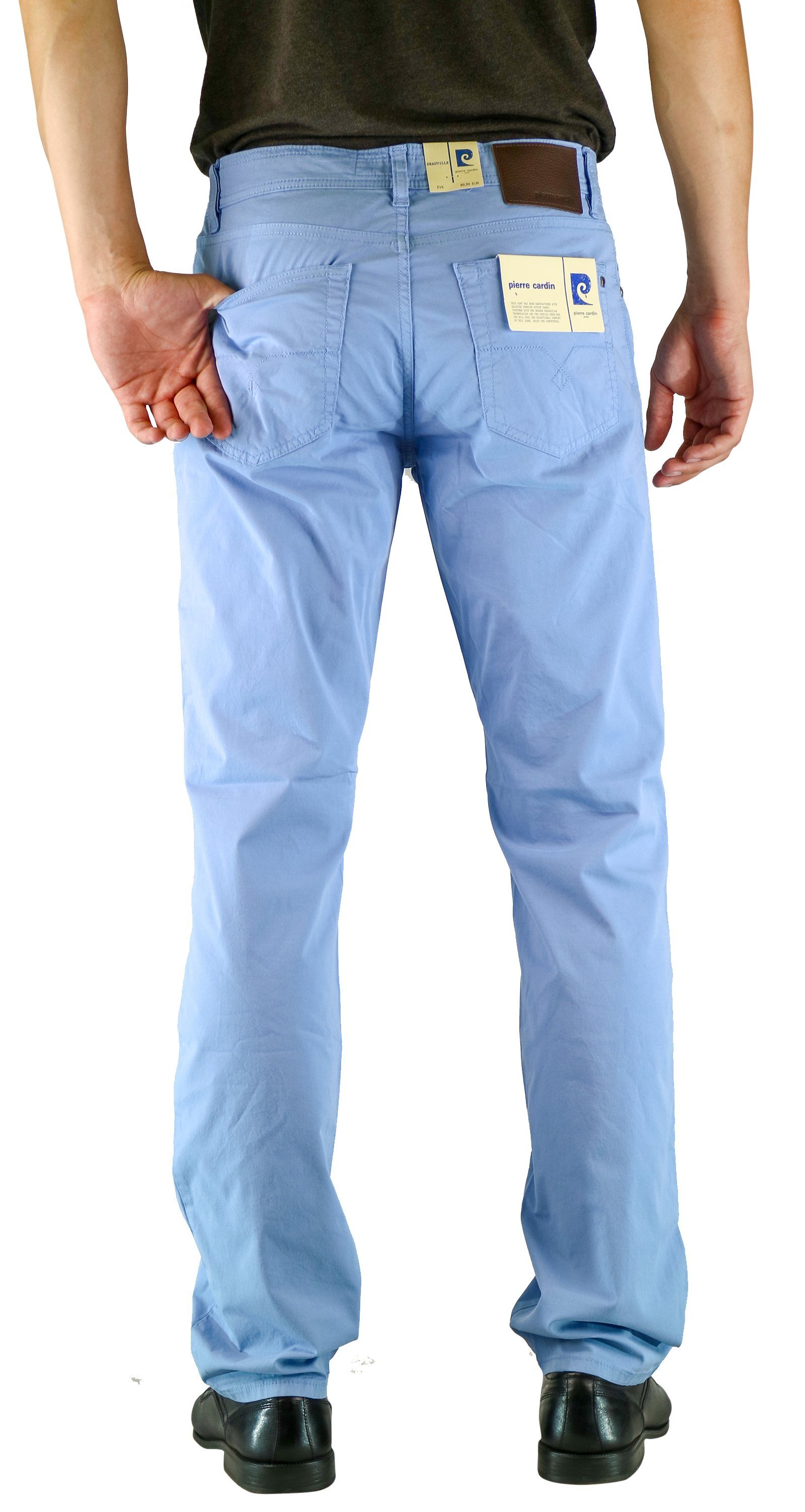 3196 touch PIERRE 2021.65 Cardin CARDIN 5-Pocket-Jeans summer Pierre air blue DEAUVILLE
